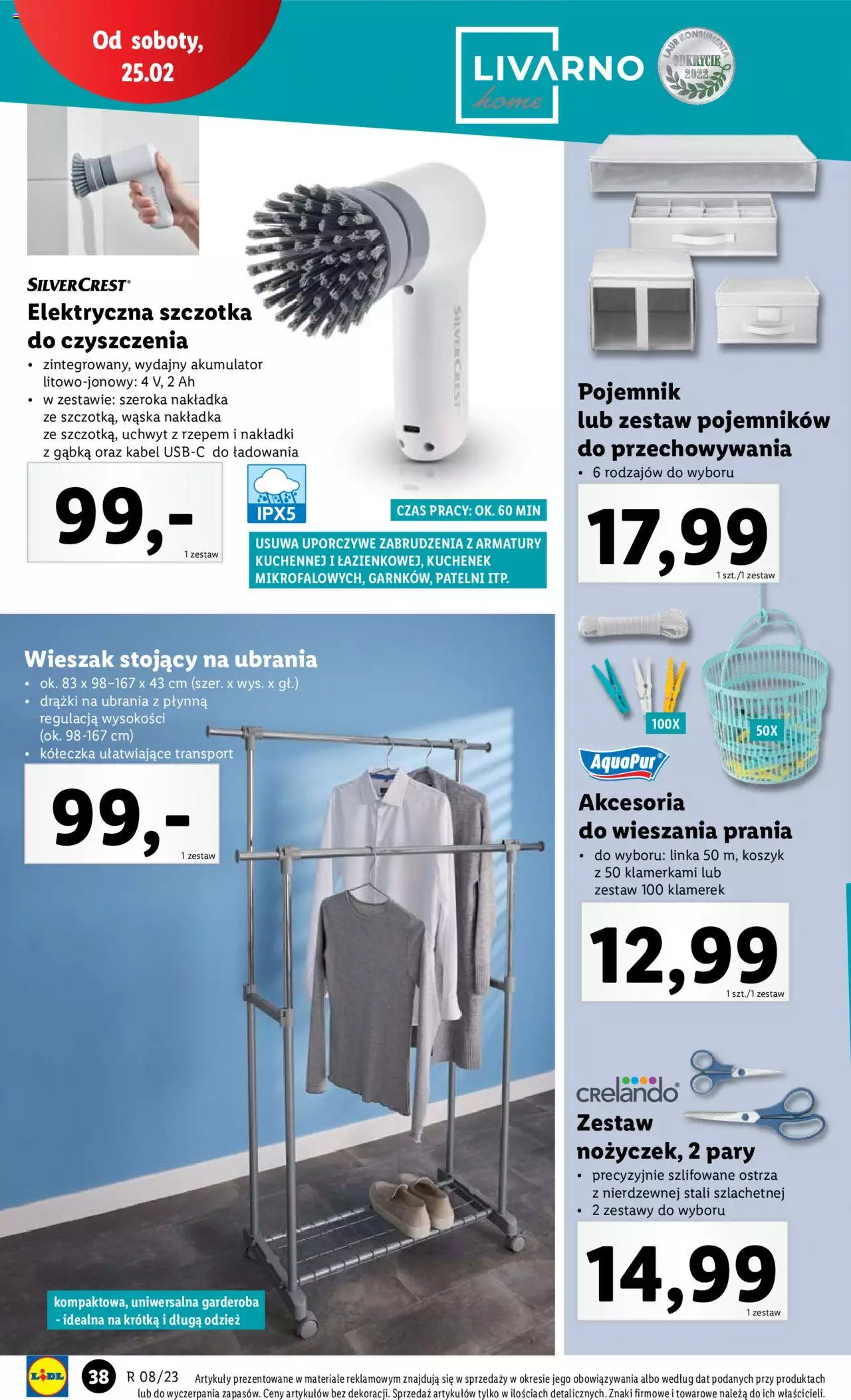 Lidl Katalog gazetka ważna od 20.02.2023 do 25.02.2023 strona 44