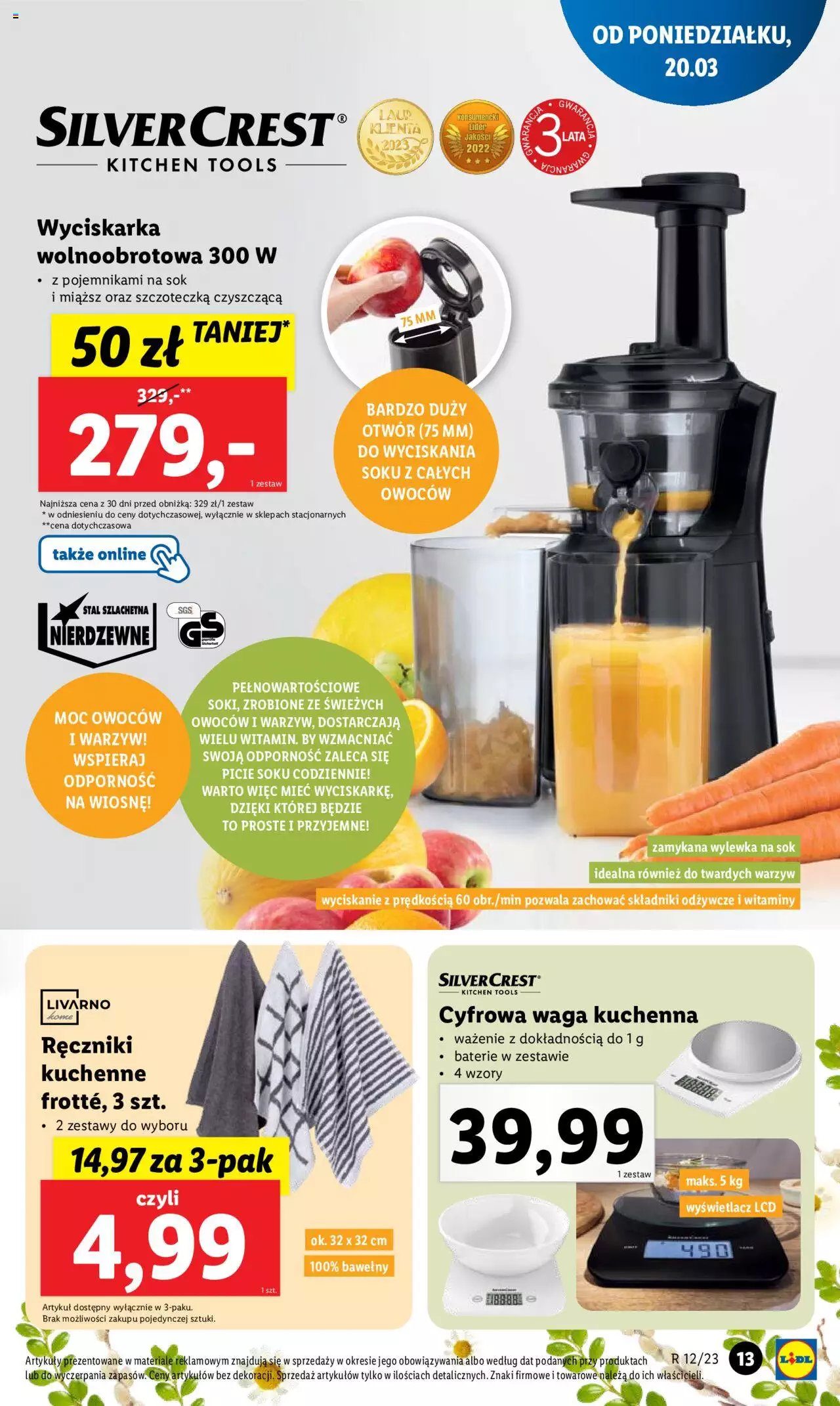 Lidl Katalog gazetka ważna od 20.03.2023 do 25.03.2023 strona 13