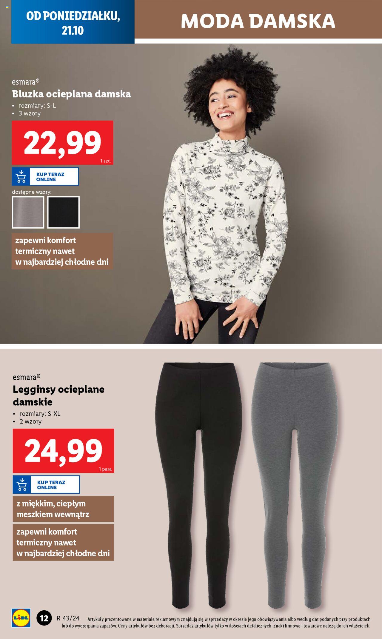 LIDL Katalog gazetka ważna od  21.10.2024 do 26.10.2024 strona 12