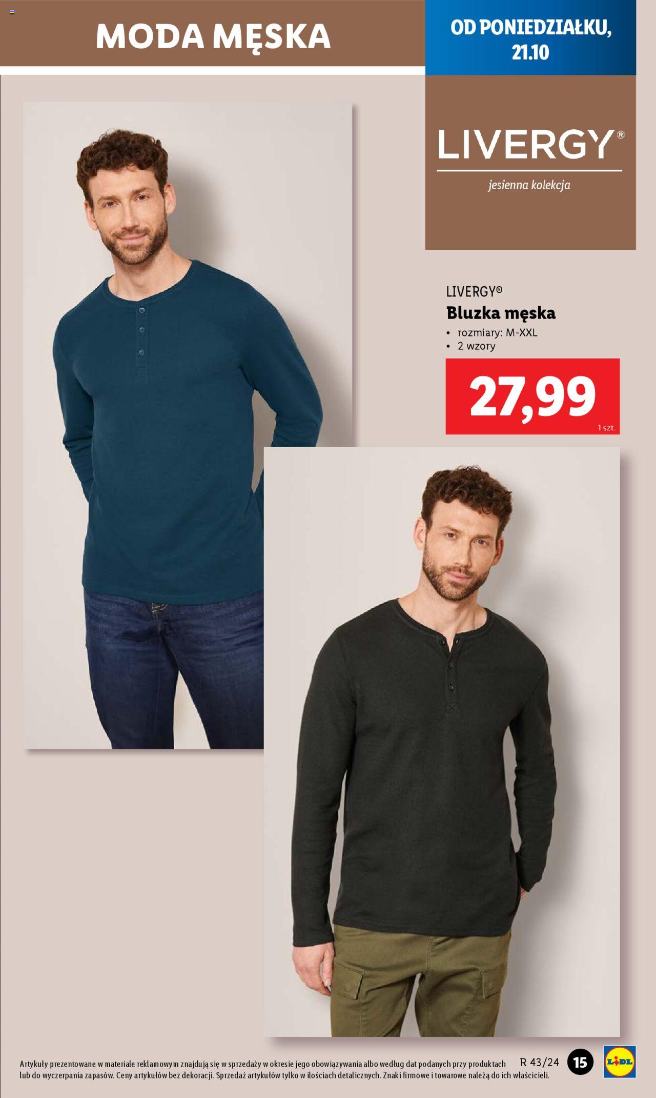 LIDL Katalog gazetka ważna od  21.10.2024 do 26.10.2024 strona 15