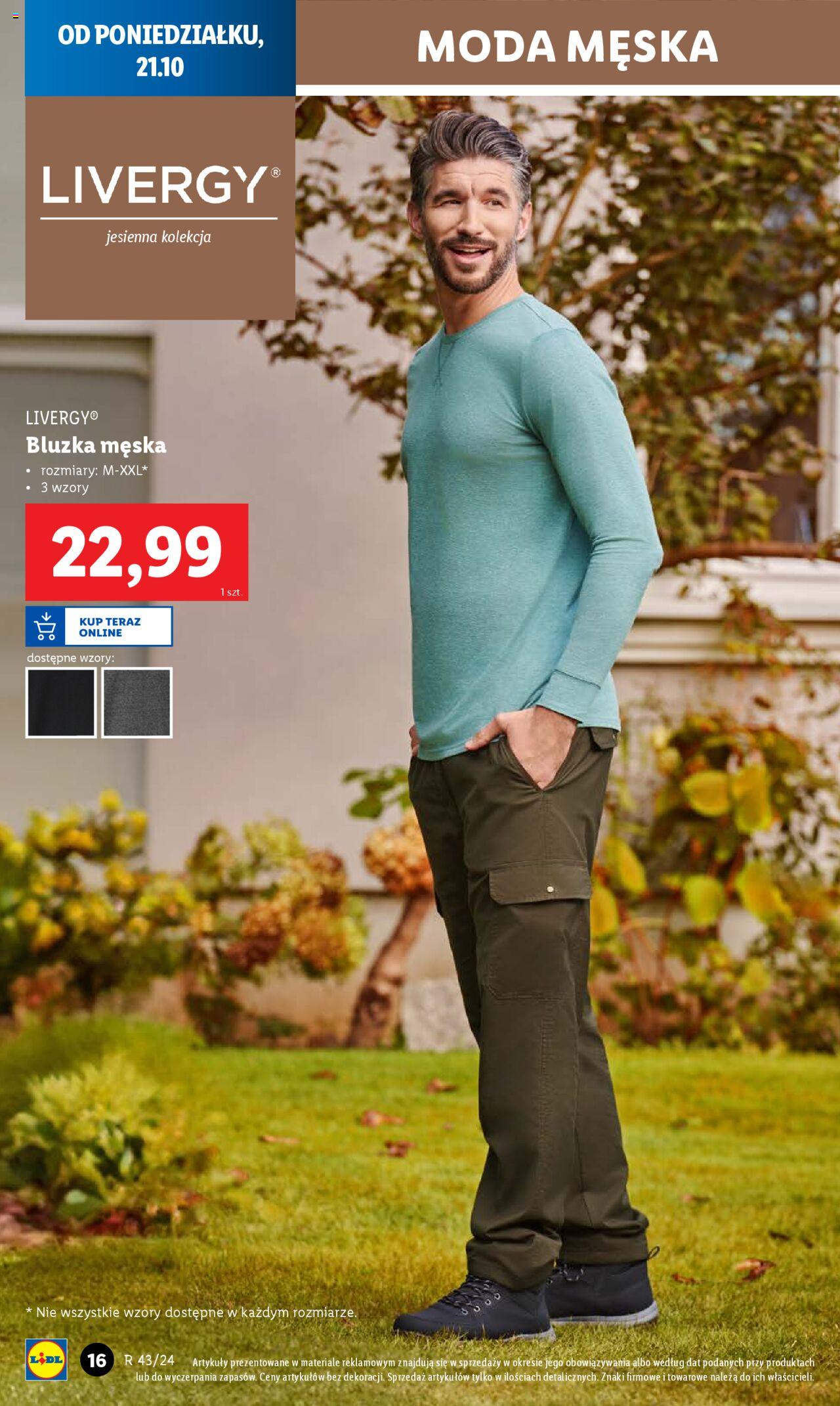 LIDL Katalog gazetka ważna od  21.10.2024 do 26.10.2024 strona 16