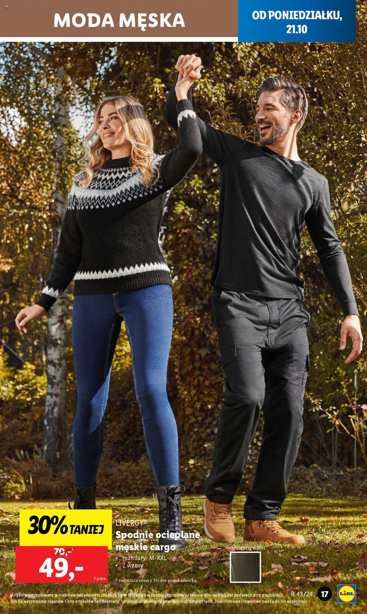 LIDL Katalog gazetka ważna od  21.10.2024 do 26.10.2024 strona 17