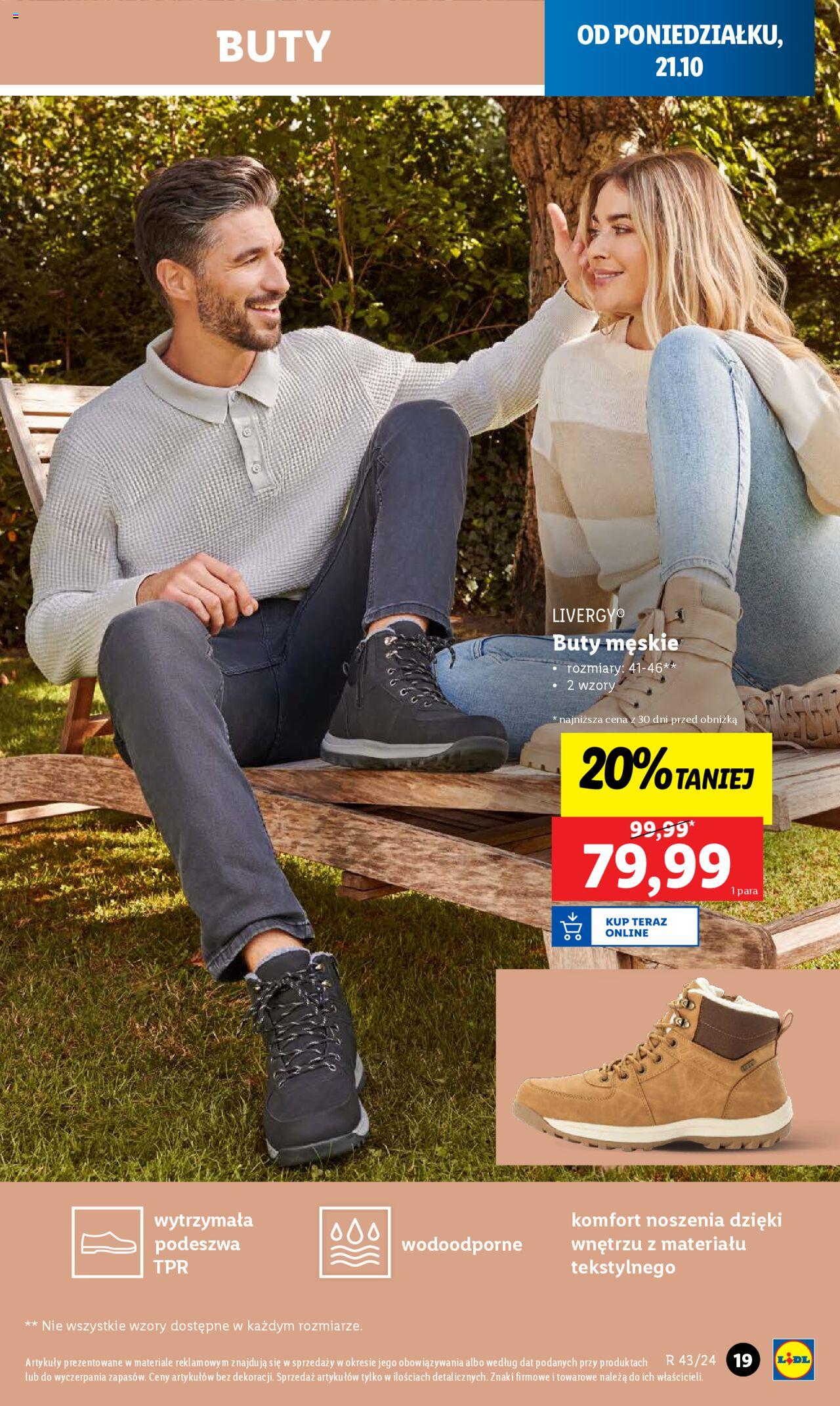 LIDL Katalog gazetka ważna od  21.10.2024 do 26.10.2024 strona 19