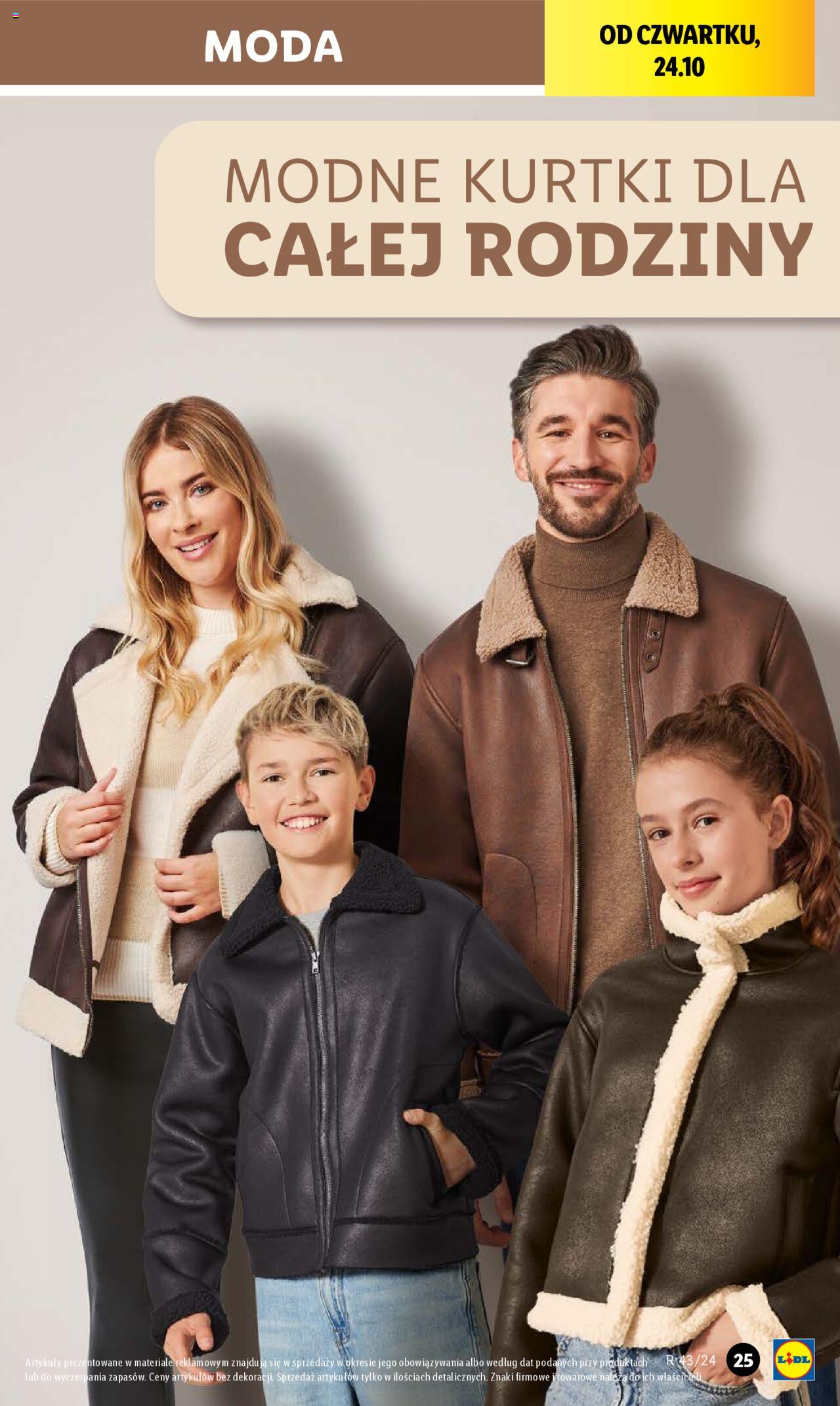 LIDL Katalog gazetka ważna od  21.10.2024 do 26.10.2024 strona 25