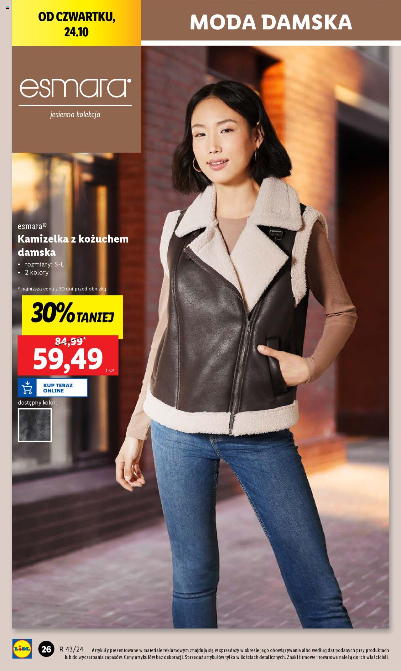LIDL Katalog gazetka ważna od  21.10.2024 do 26.10.2024 strona 26