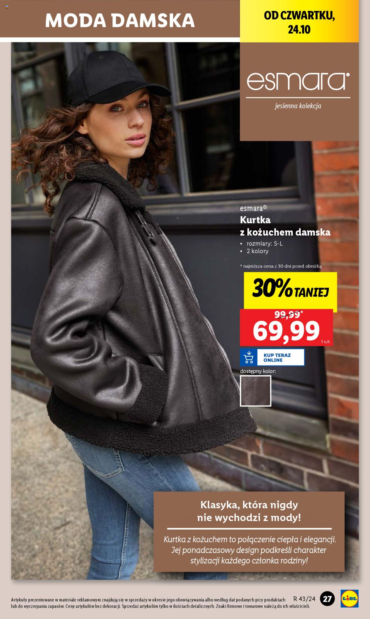 LIDL Katalog gazetka ważna od  21.10.2024 do 26.10.2024 strona 27