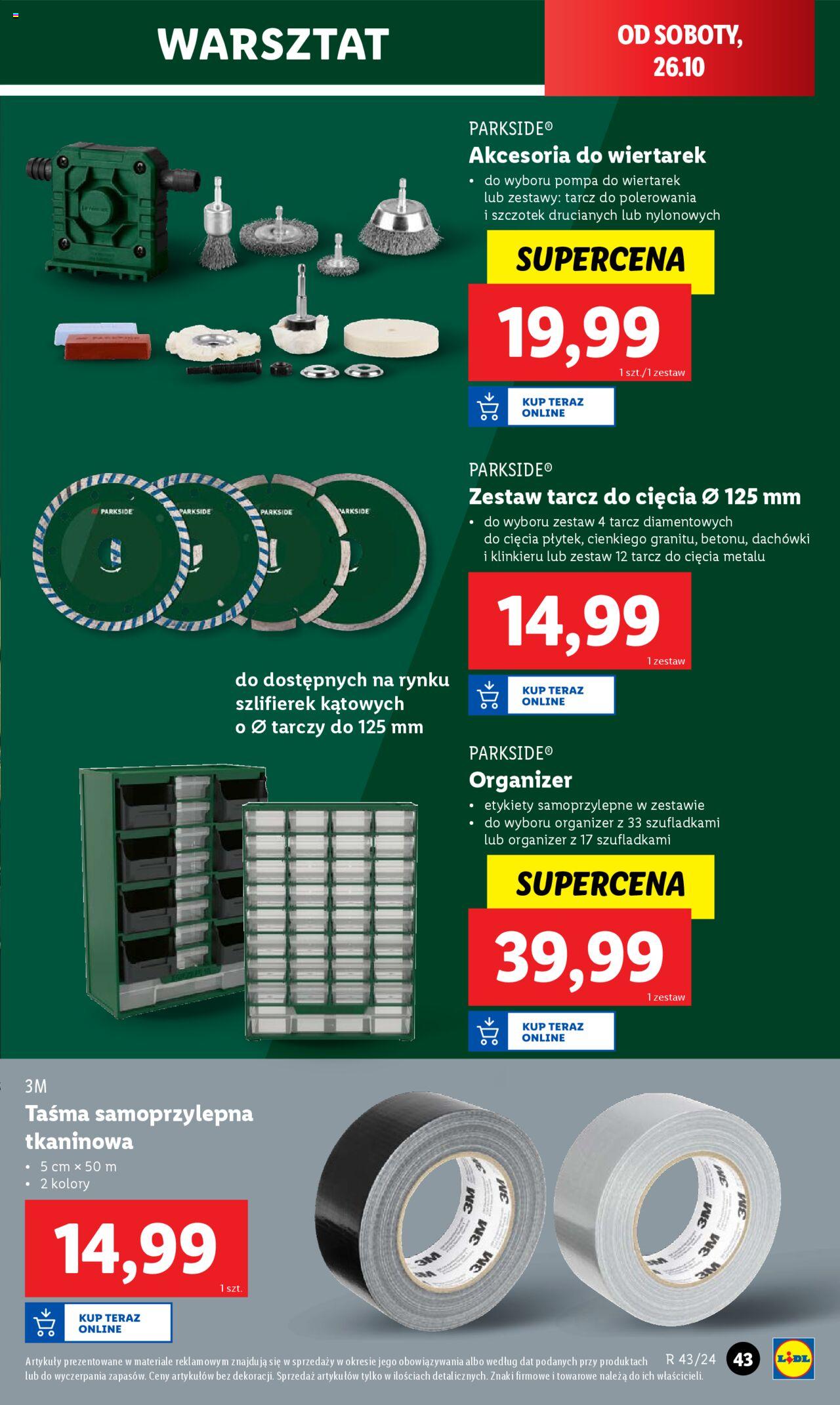 LIDL Katalog gazetka ważna od  21.10.2024 do 26.10.2024 strona 41