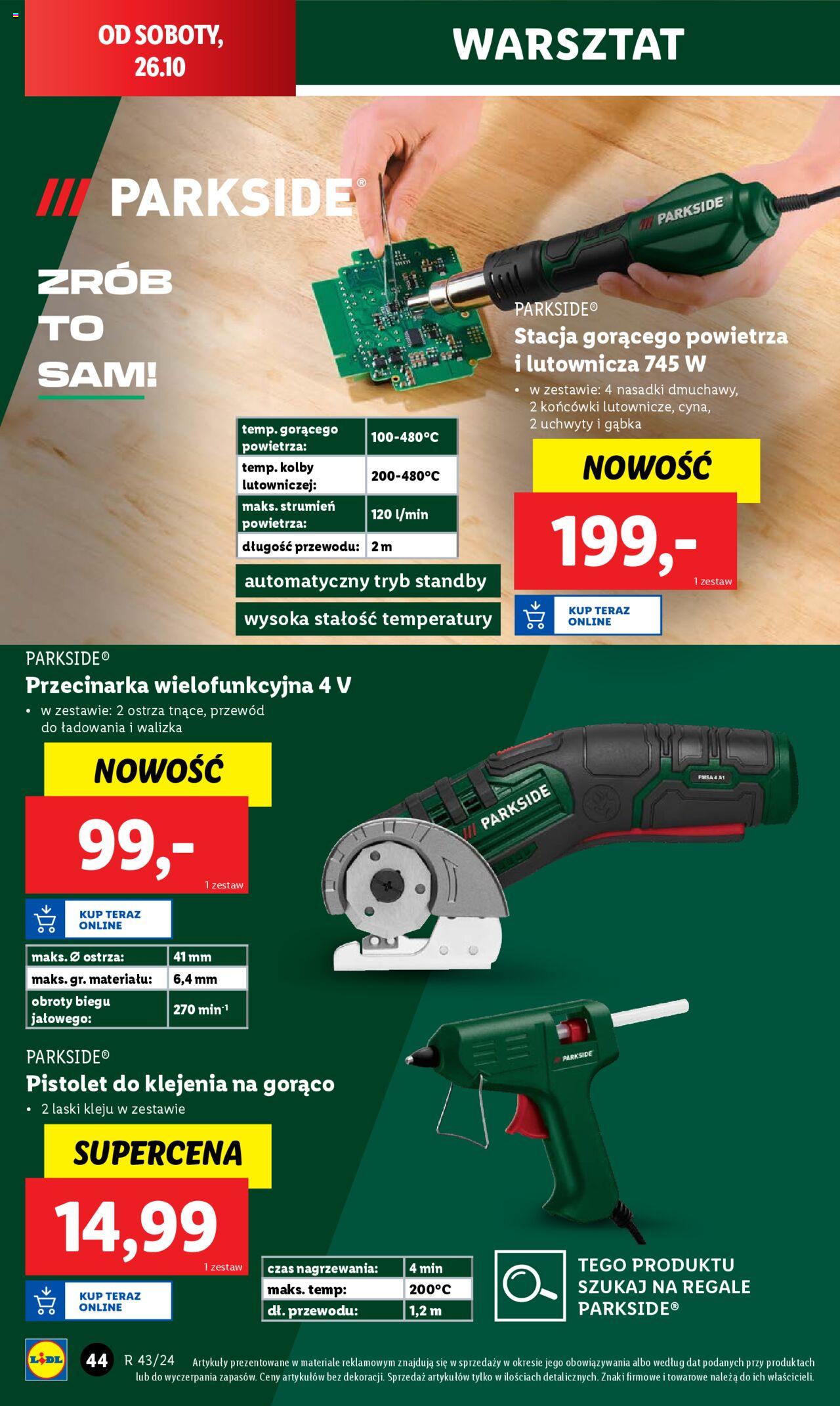 LIDL Katalog gazetka ważna od  21.10.2024 do 26.10.2024 strona 42