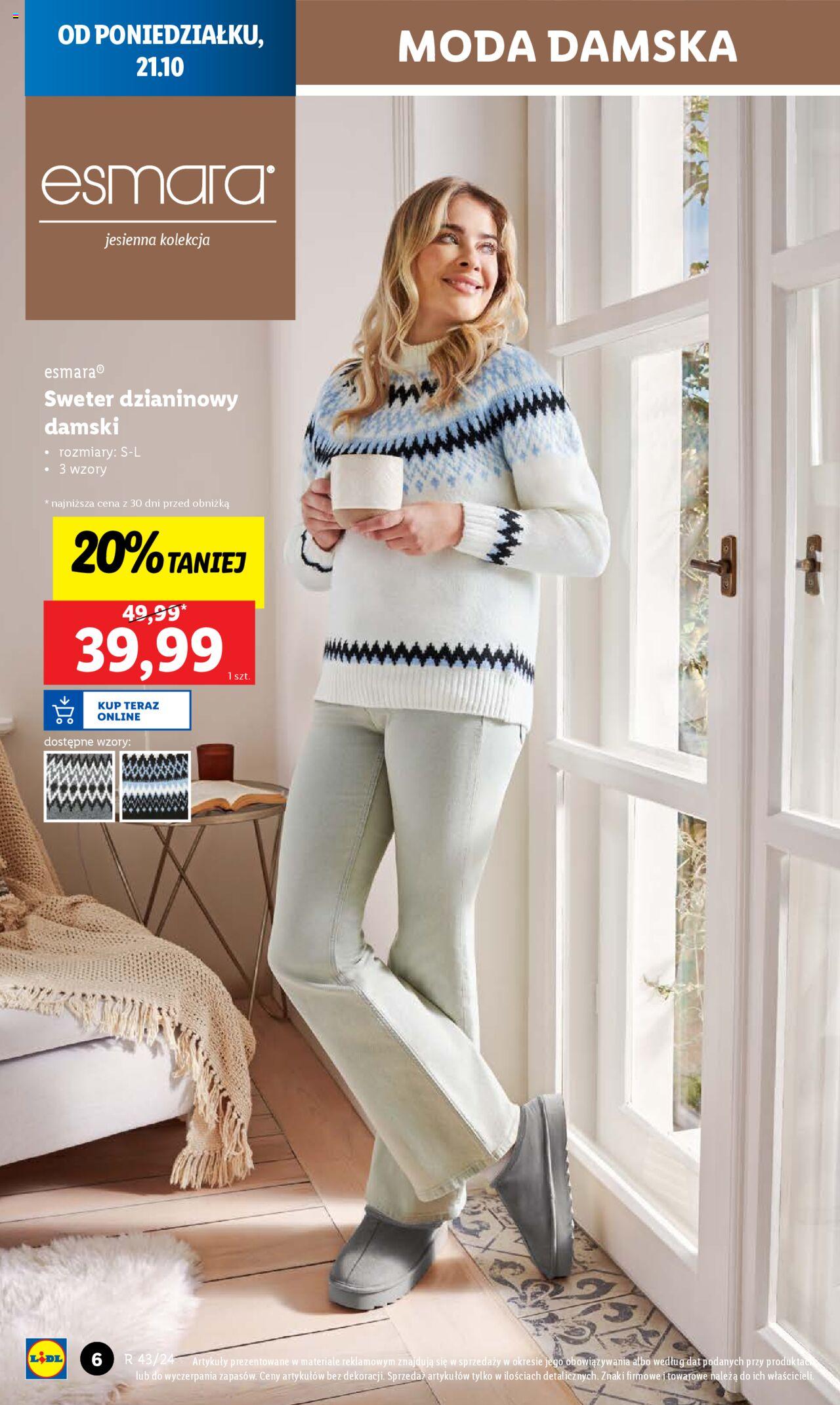 LIDL Katalog gazetka ważna od  21.10.2024 do 26.10.2024 strona 6