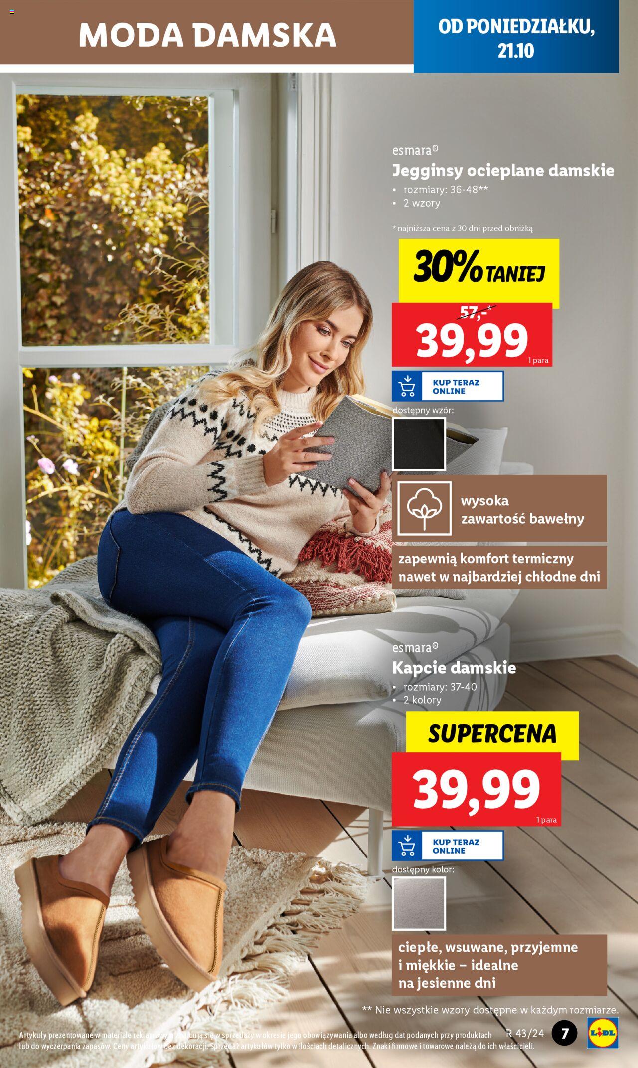 LIDL Katalog gazetka ważna od  21.10.2024 do 26.10.2024 strona 7