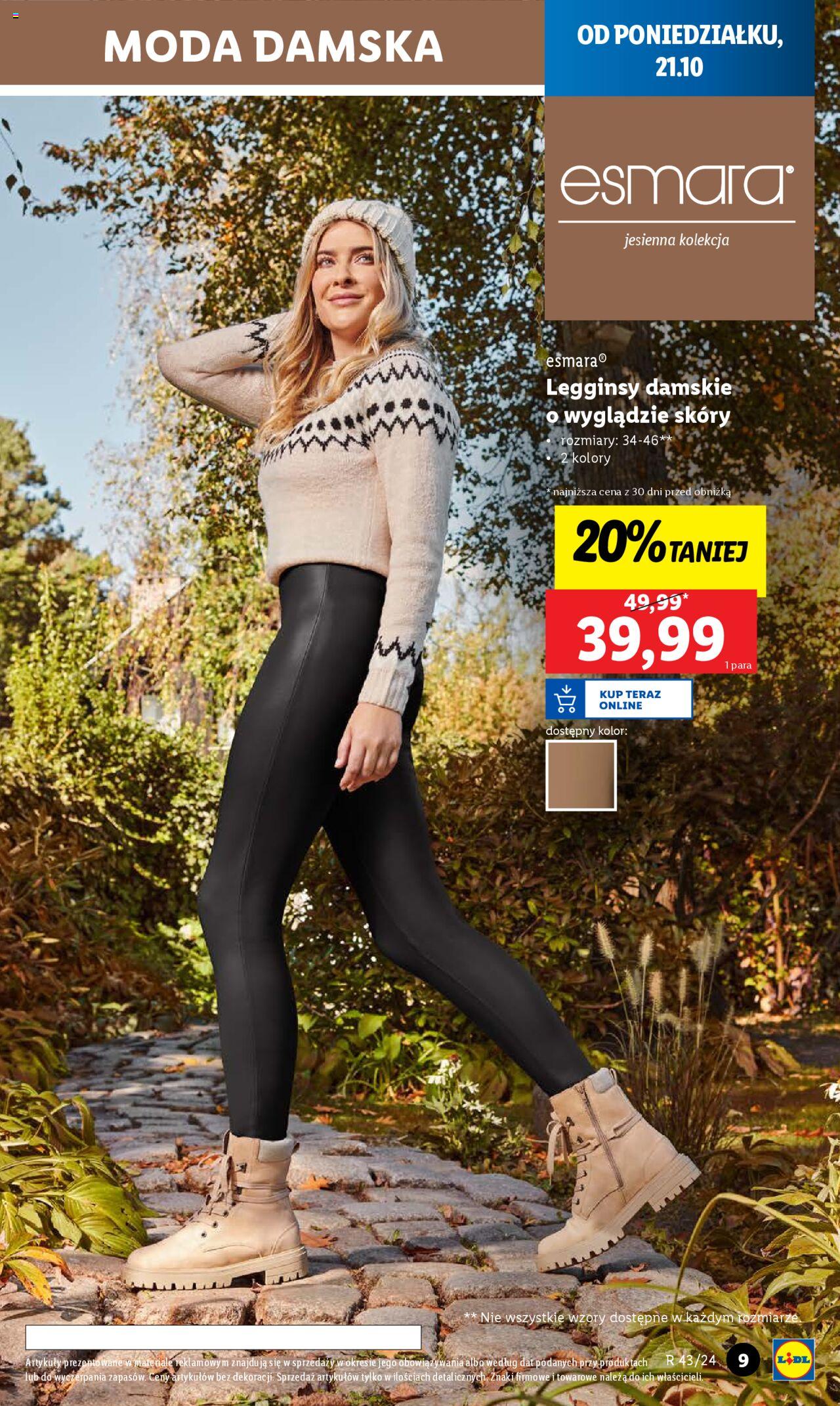 LIDL Katalog gazetka ważna od  21.10.2024 do 26.10.2024 strona 9