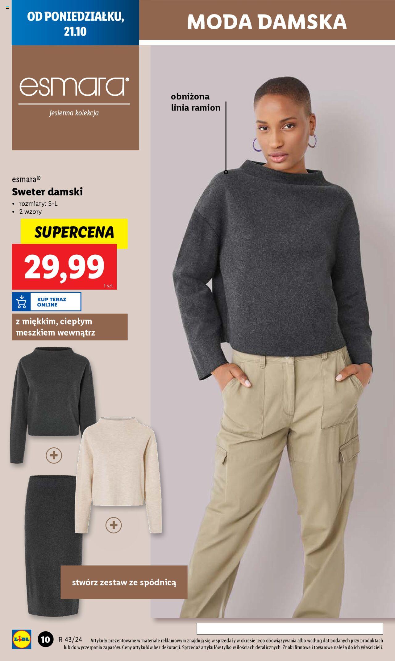 LIDL Katalog gazetka ważna od  21.10.2024 do 26.10.2024 strona 10