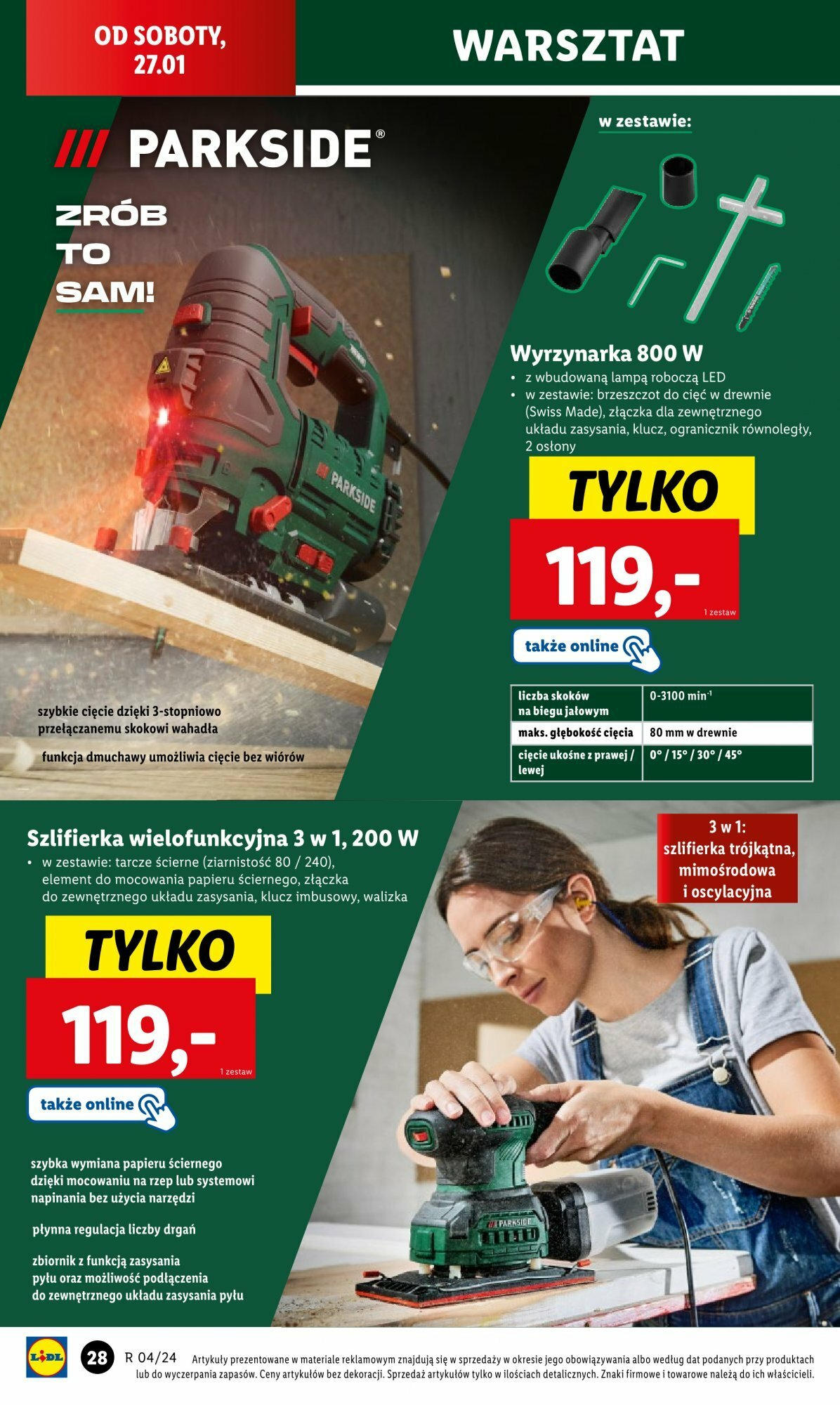 LIDL Katalog gazetka ważna od 22.01.2024 do 27.01.2024 strona 33