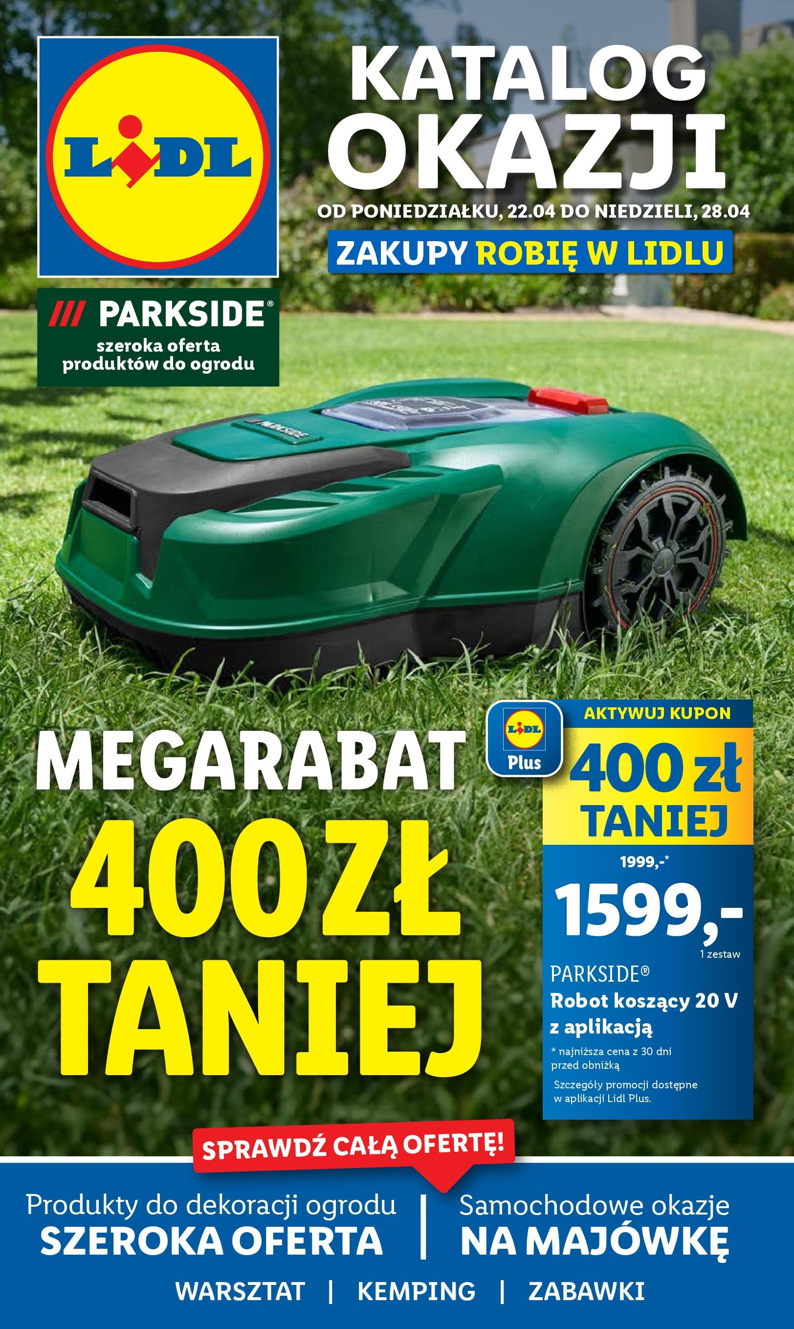 LIDL Katalog gazetka ważna od 22.04.2024 do 28.04.2024 strona 1