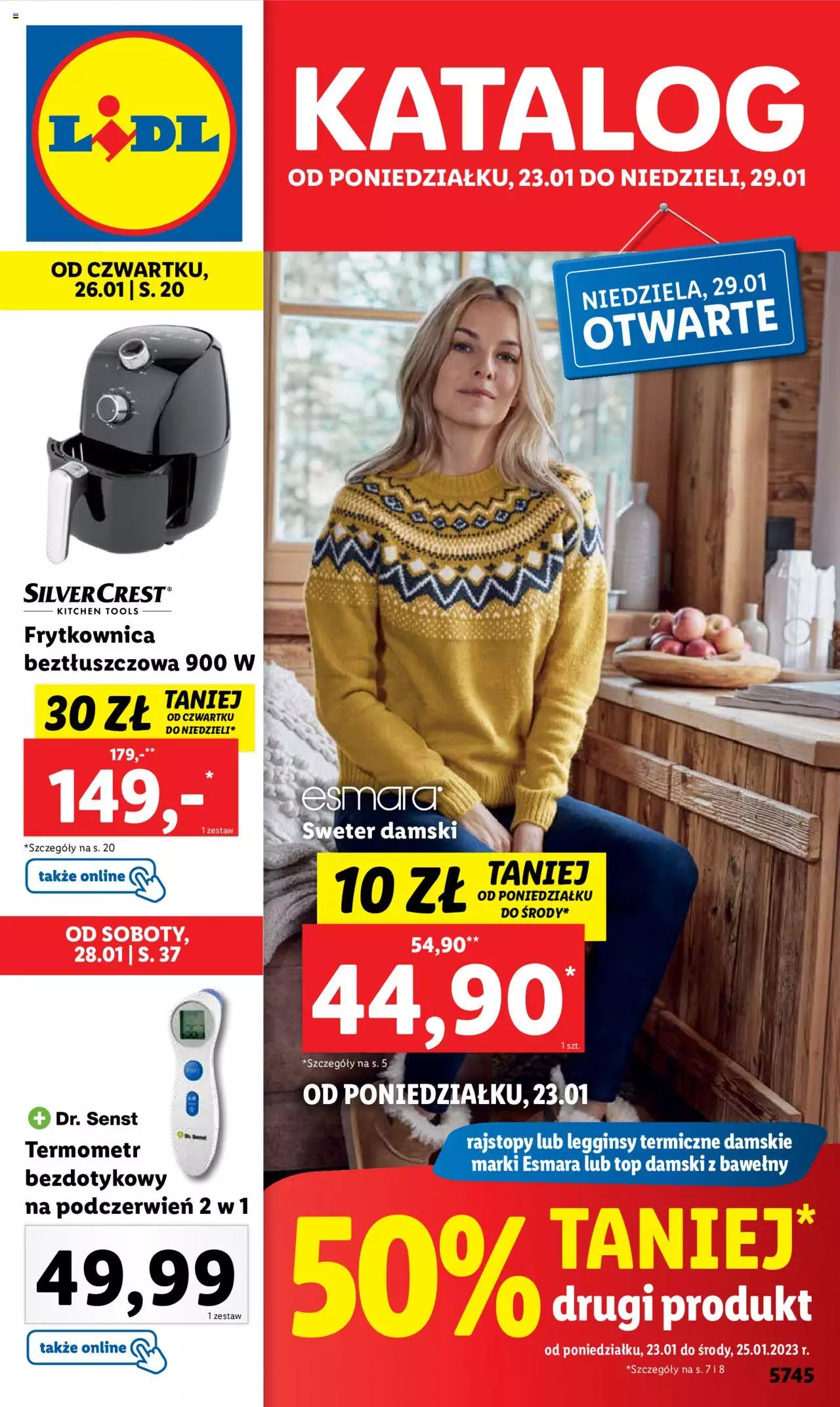 Lidl Katalog gazetka ważna od 23.01.2023 do 29.01.2023 strona 1