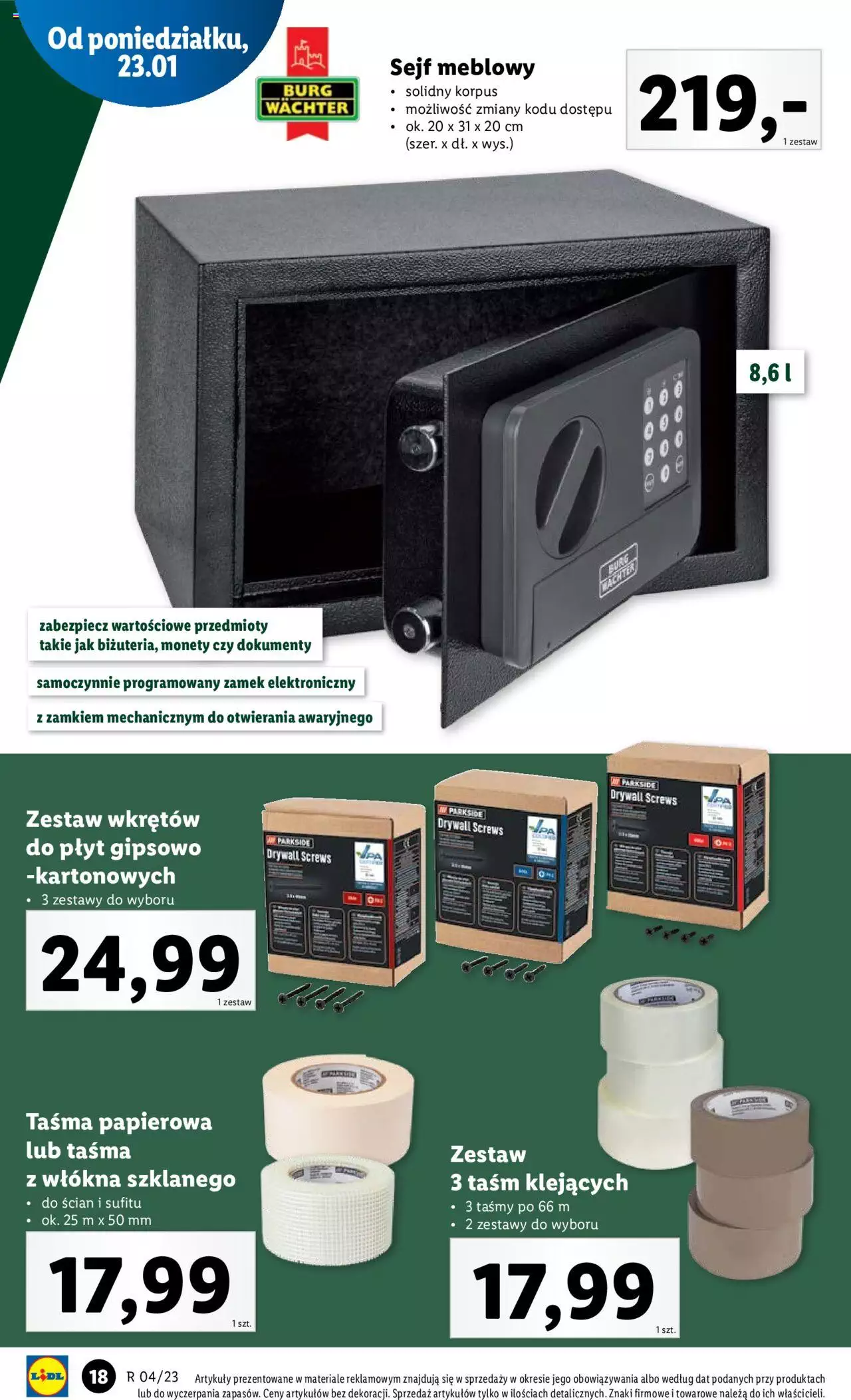 Lidl Katalog gazetka ważna od 23.01.2023 do 29.01.2023 strona 20