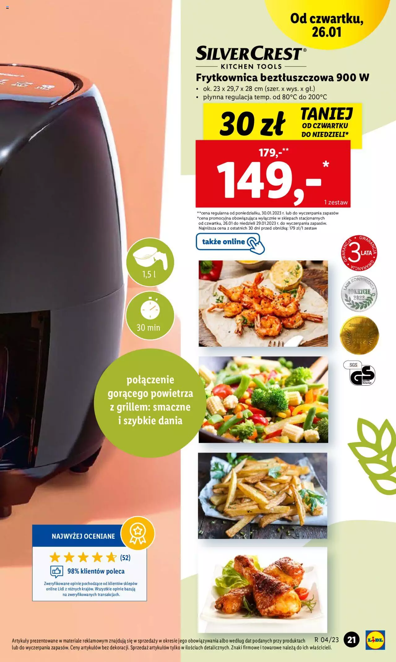 Lidl Katalog gazetka ważna od 23.01.2023 do 29.01.2023 strona 23