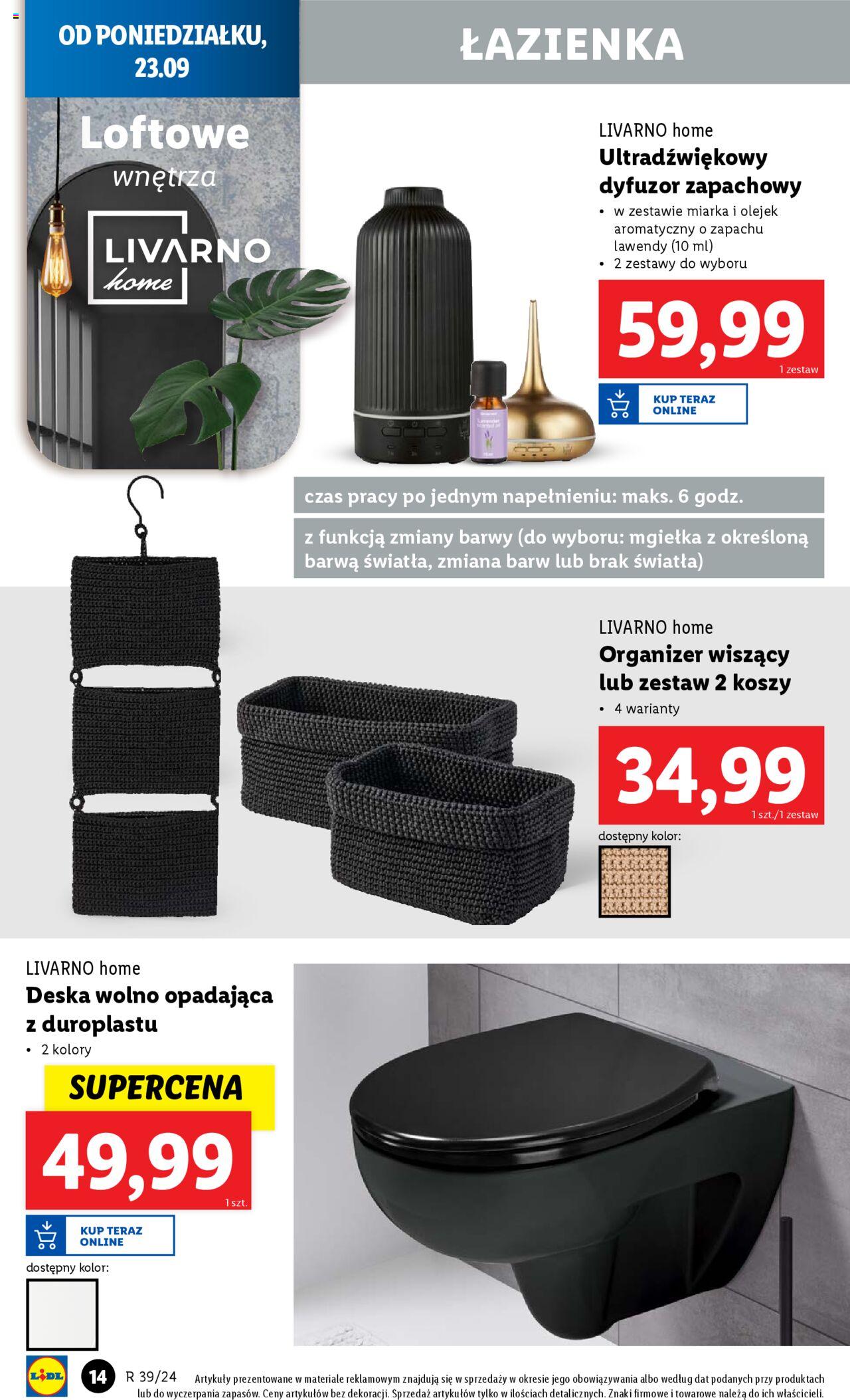 LIDL Katalog gazetka ważna od 23.09.2024 do 28.09.2024 strona 17