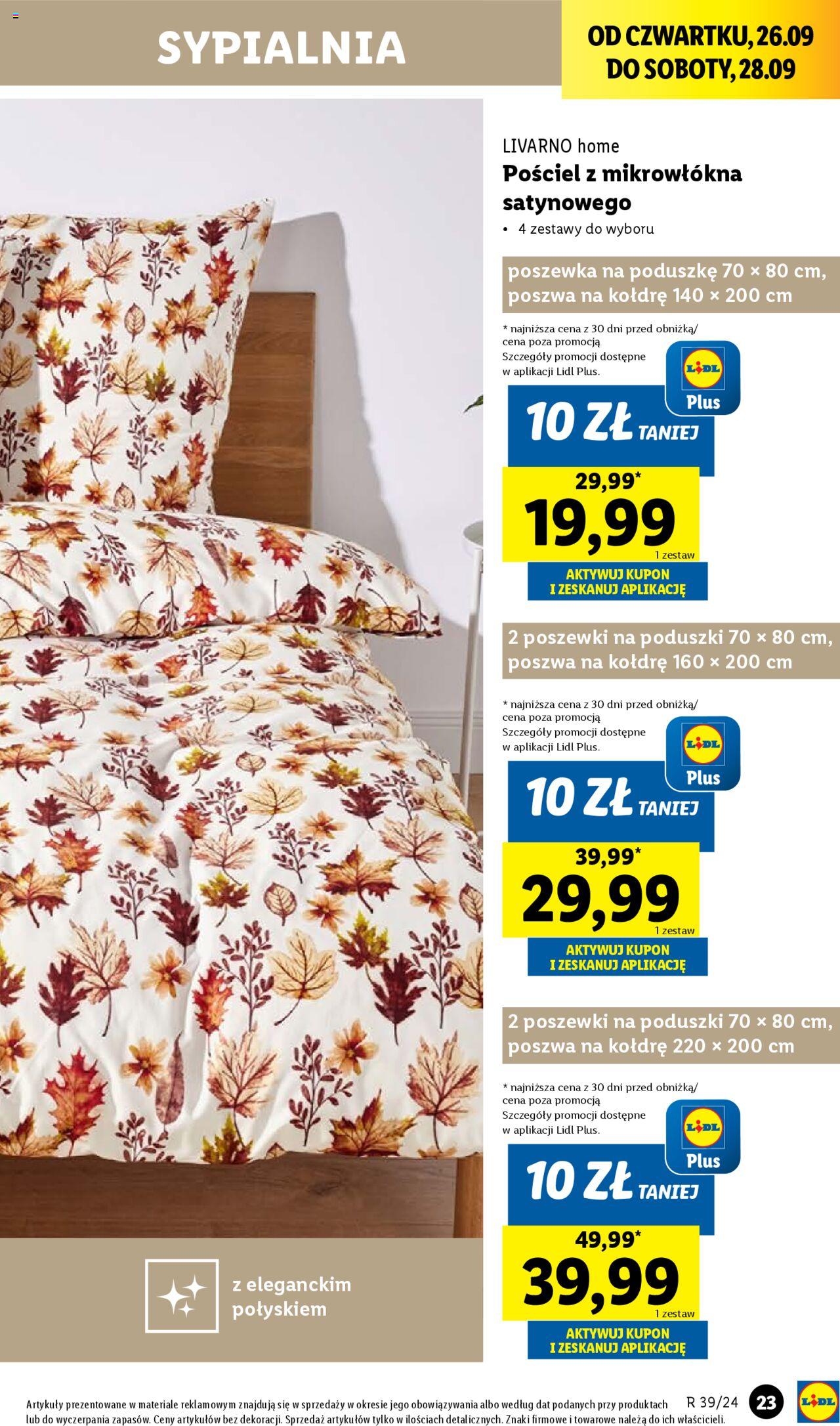 LIDL Katalog gazetka ważna od 23.09.2024 do 28.09.2024 strona 26