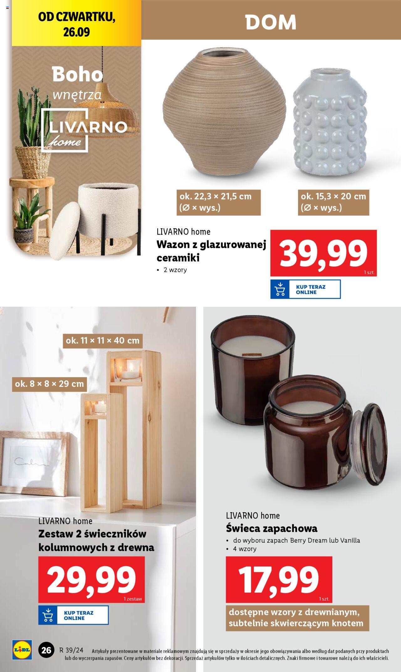 LIDL Katalog gazetka ważna od 23.09.2024 do 28.09.2024 strona 29