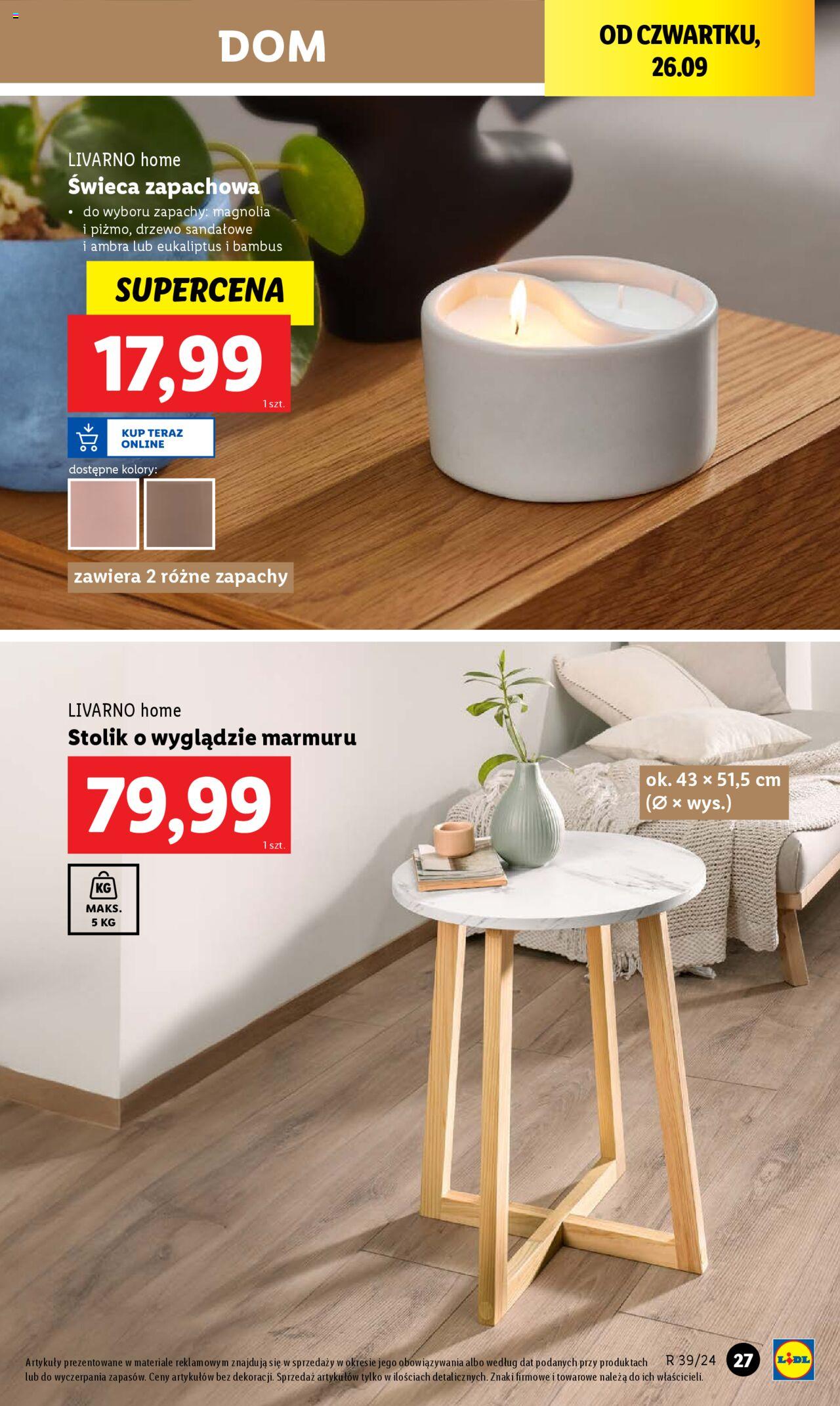LIDL Katalog gazetka ważna od 23.09.2024 do 28.09.2024 strona 30