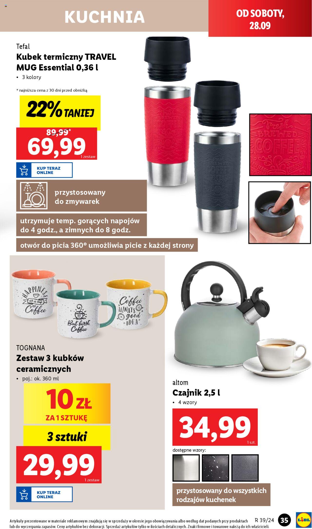 LIDL Katalog gazetka ważna od 23.09.2024 do 28.09.2024 strona 38