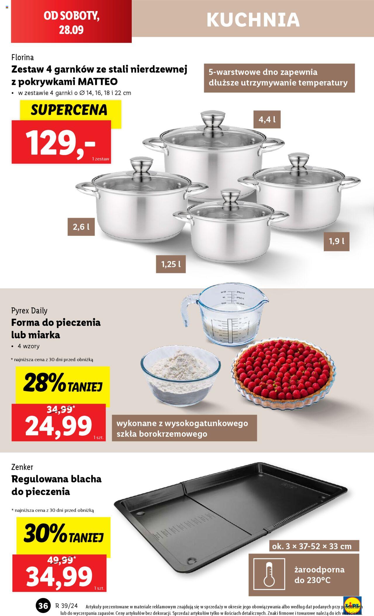 LIDL Katalog gazetka ważna od 23.09.2024 do 28.09.2024 strona 39