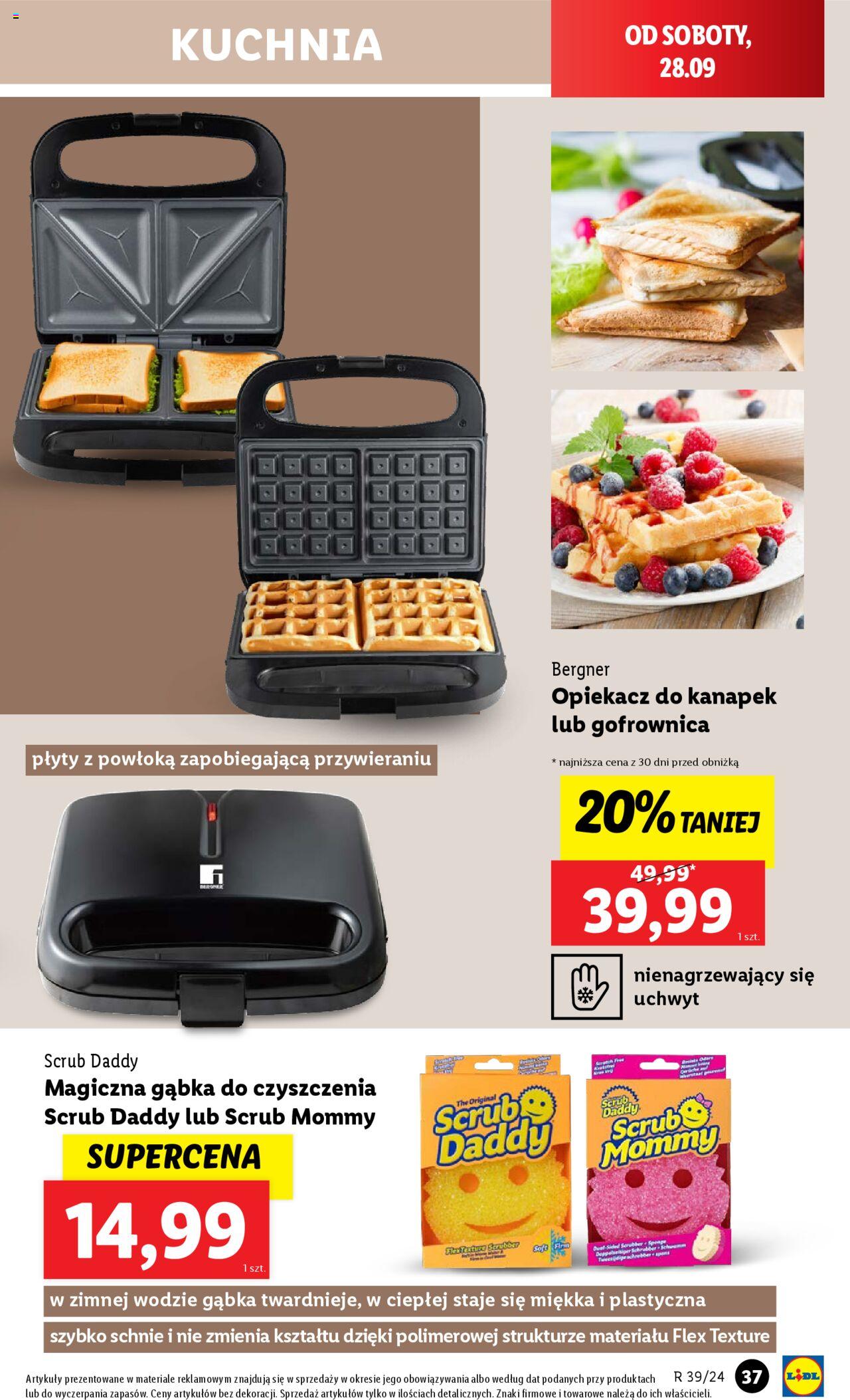 LIDL Katalog gazetka ważna od 23.09.2024 do 28.09.2024 strona 40
