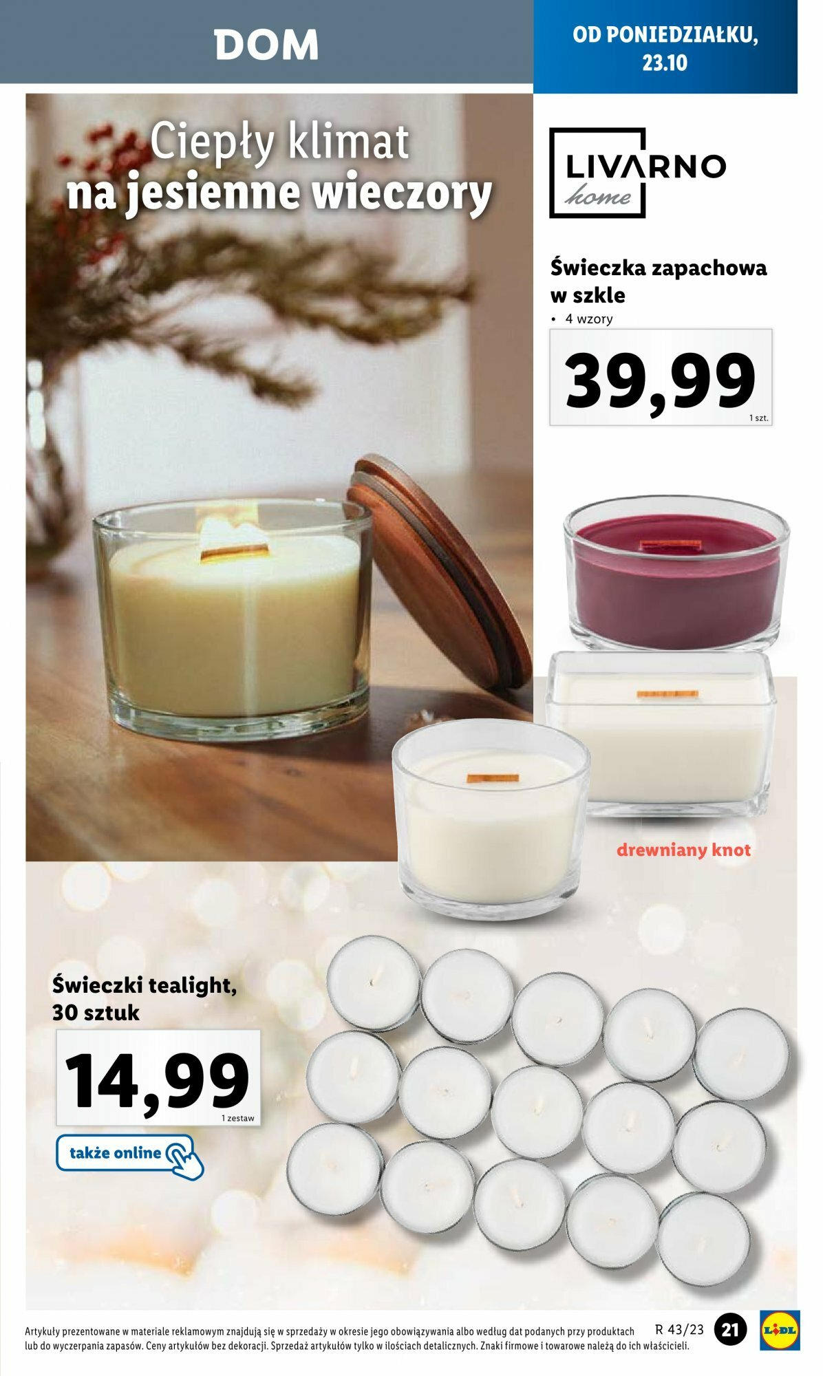 LIDL Katalog gazetka ważna od 23.10.2023 do 28.10.2023 strona 20