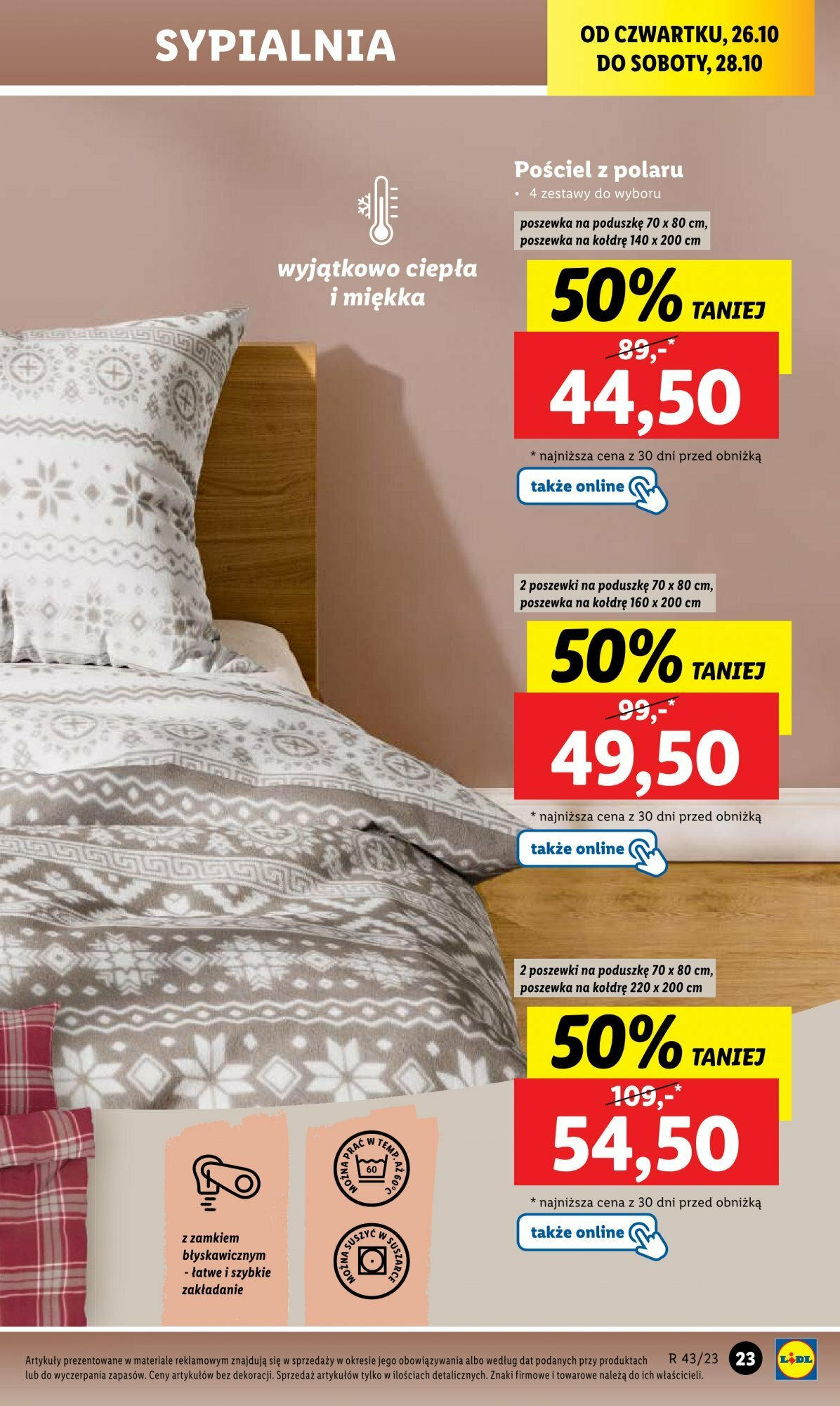 LIDL Katalog gazetka ważna od 23.10.2023 do 28.10.2023 strona 22