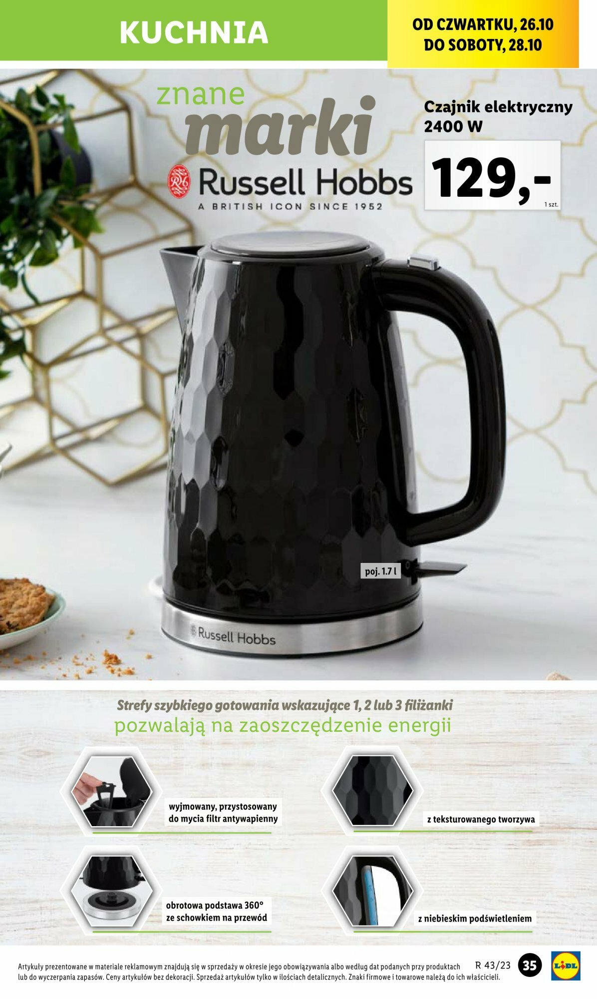 LIDL Katalog gazetka ważna od 23.10.2023 do 28.10.2023 strona 35