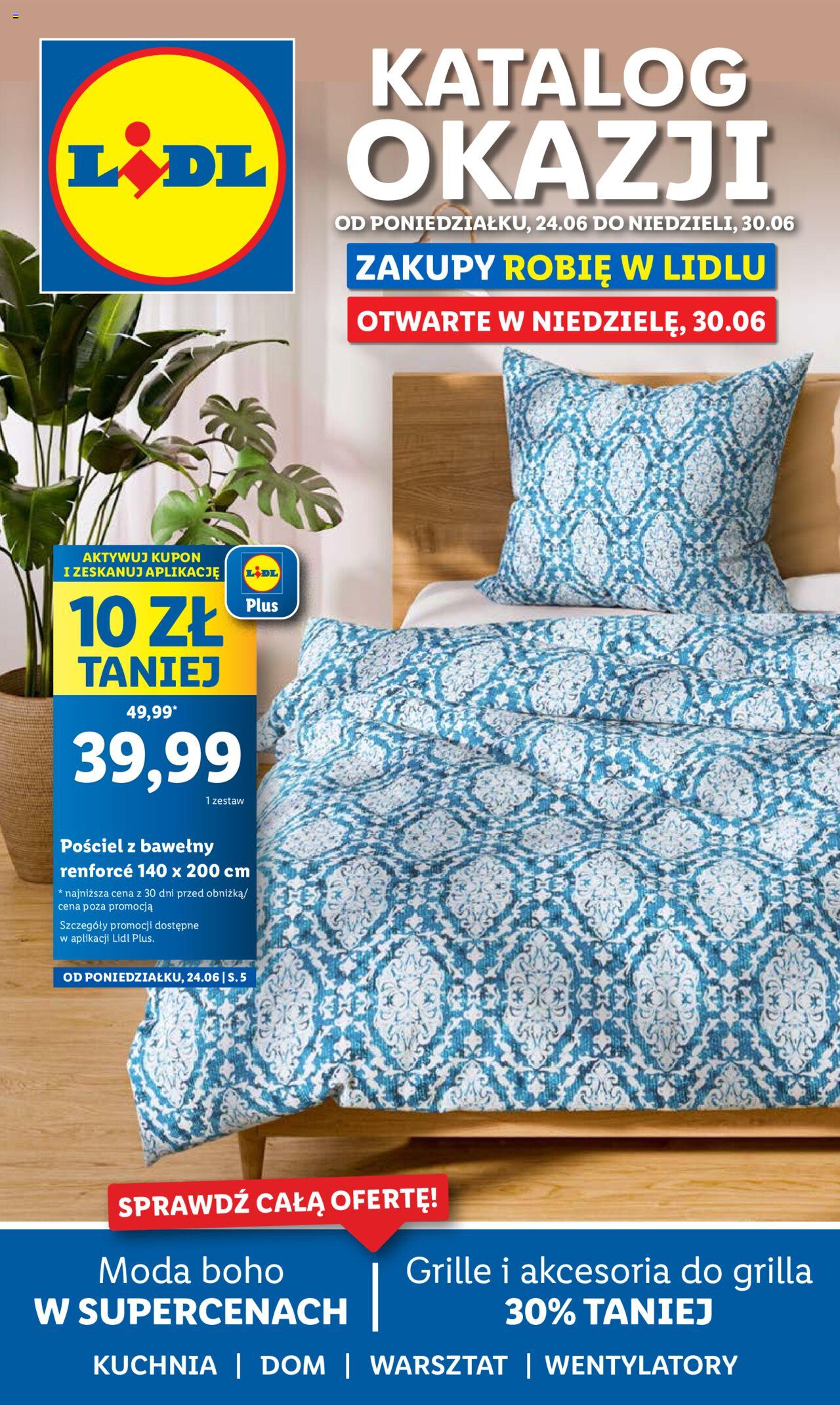 LIDL Katalog gazetka ważna od 24.06.2024 do 29.06.2024 strona 1