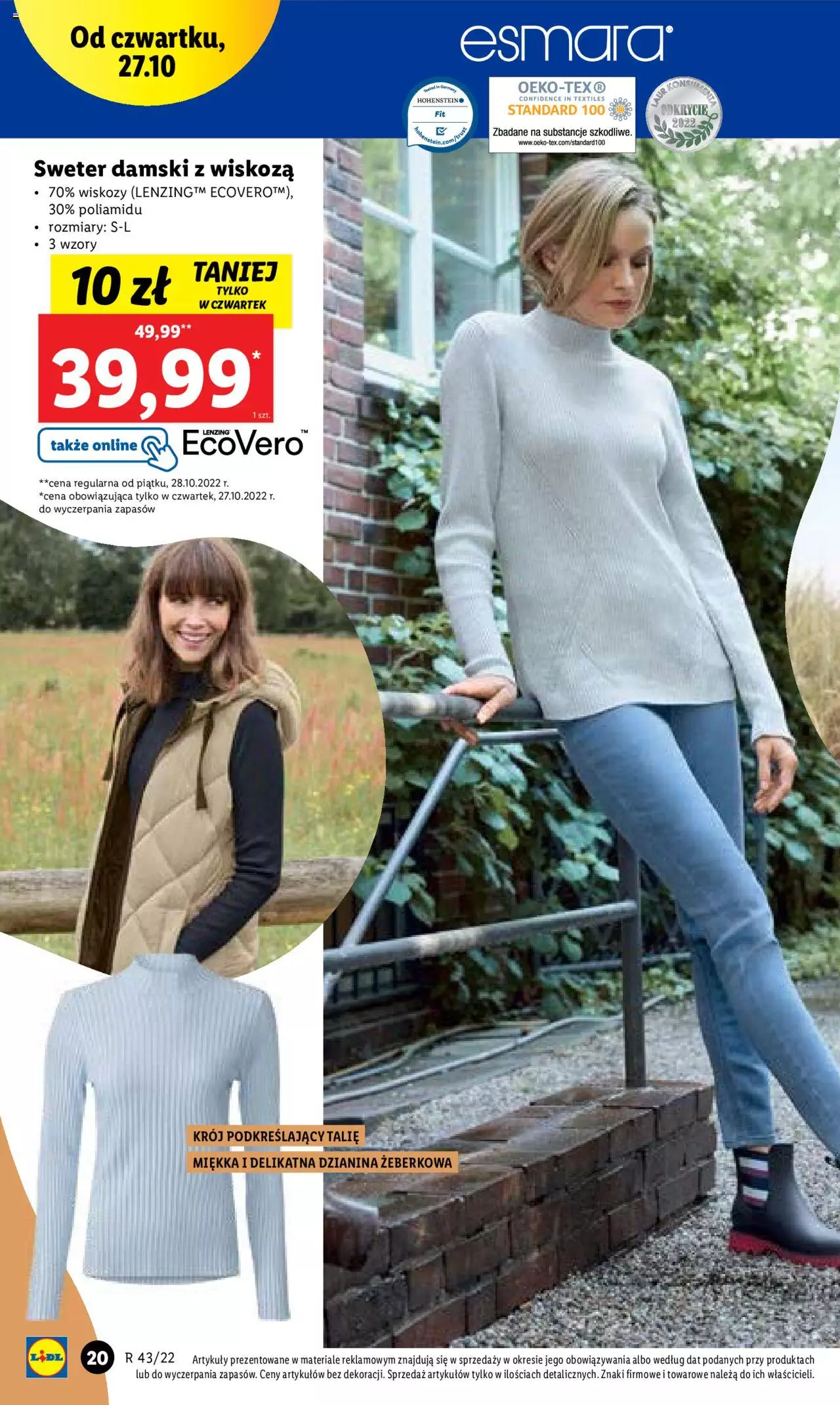 Lidl Katalog gazetka ważna od 24.10.2022 do 29.10.2022 strona 22