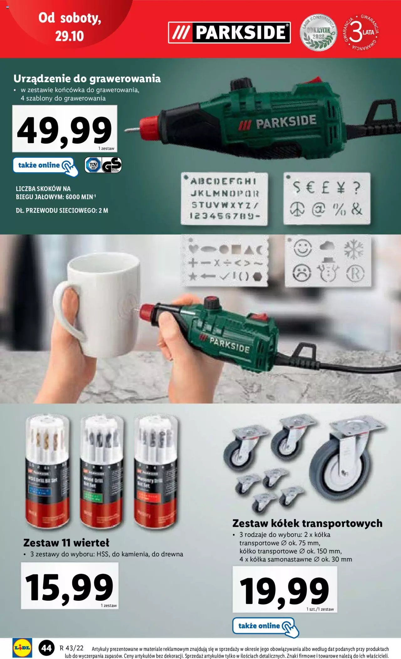 Lidl Katalog gazetka ważna od 24.10.2022 do 29.10.2022 strona 48