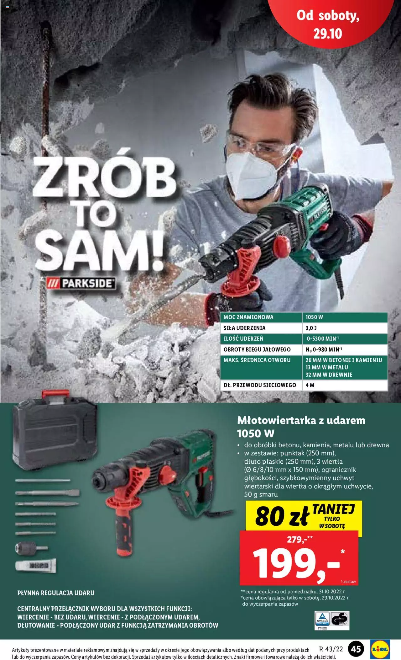 Lidl Katalog gazetka ważna od 24.10.2022 do 29.10.2022 strona 49