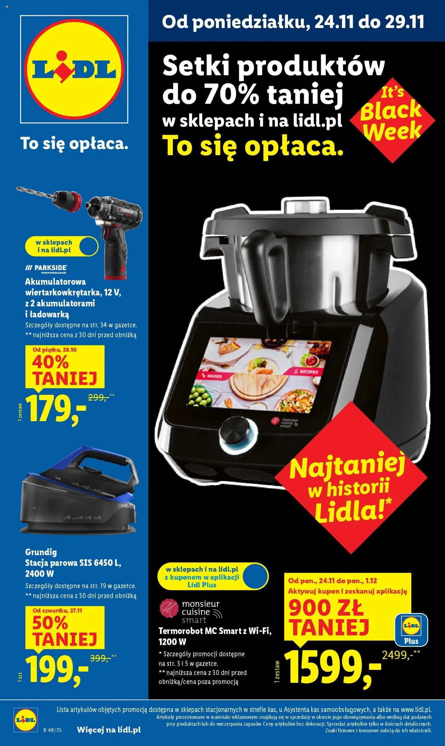 LIDL Katalog gazetka ważna od  24.11.2025 do 29.11.2025 strona 1