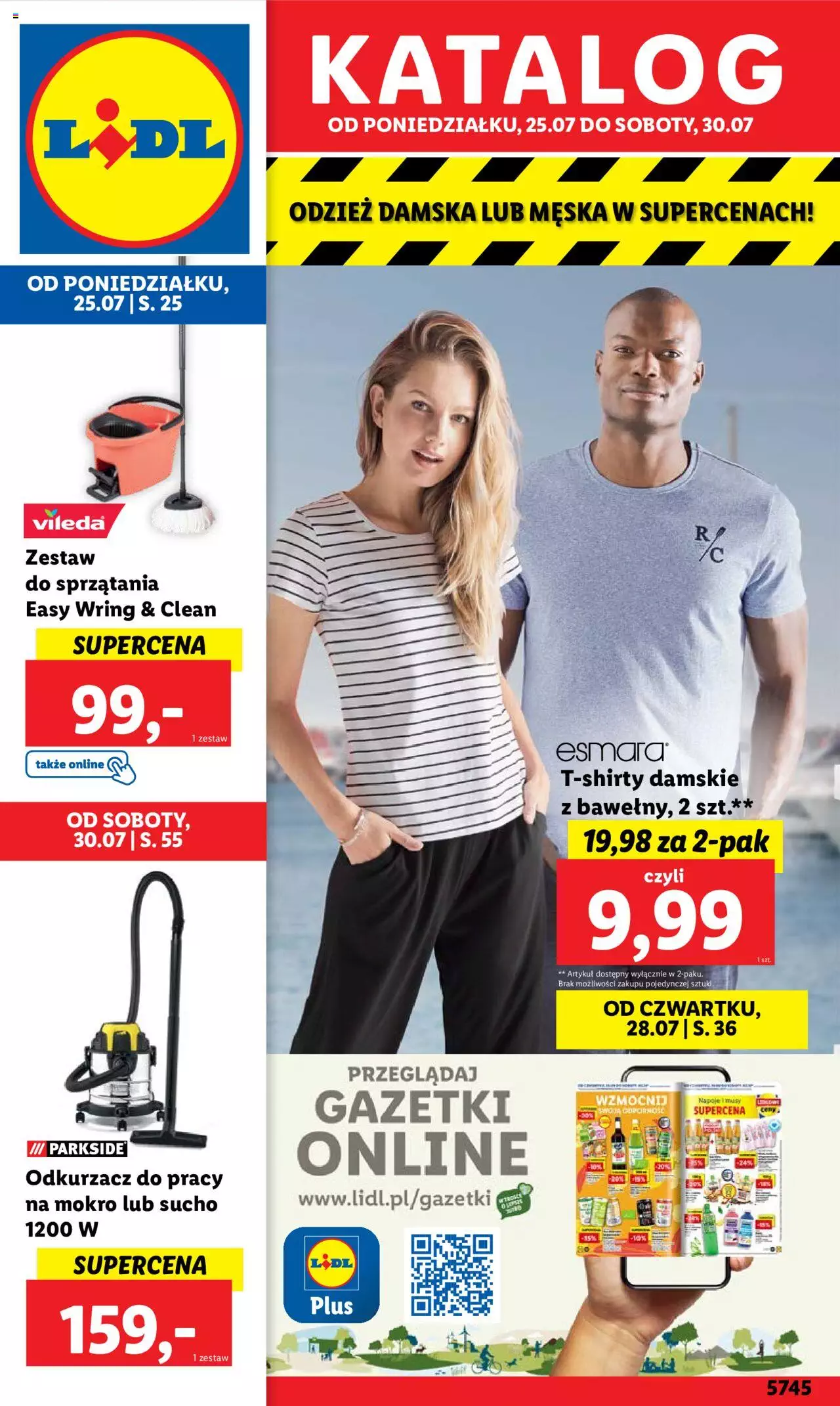 Lidl Katalog gazetka ważna od 25.07.2022 do 30.07.2022 strona 1