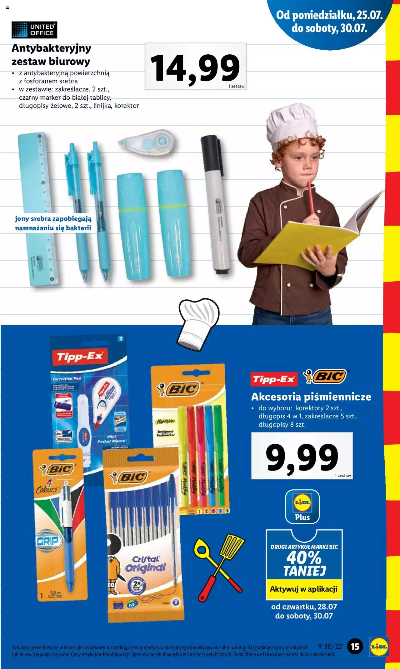 Lidl Katalog gazetka ważna od 25.07.2022 do 30.07.2022 strona 15