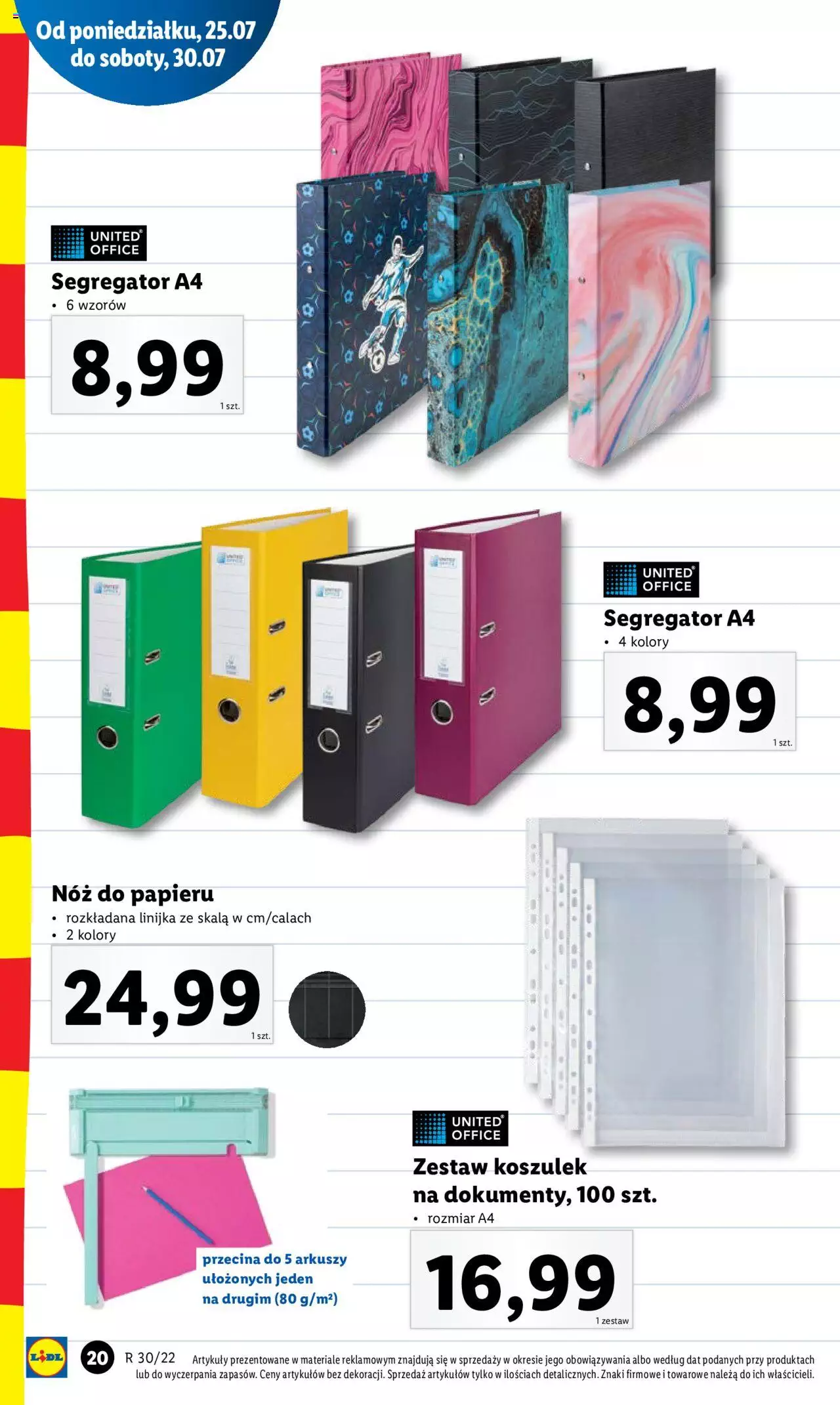 Lidl Katalog gazetka ważna od 25.07.2022 do 30.07.2022 strona 20