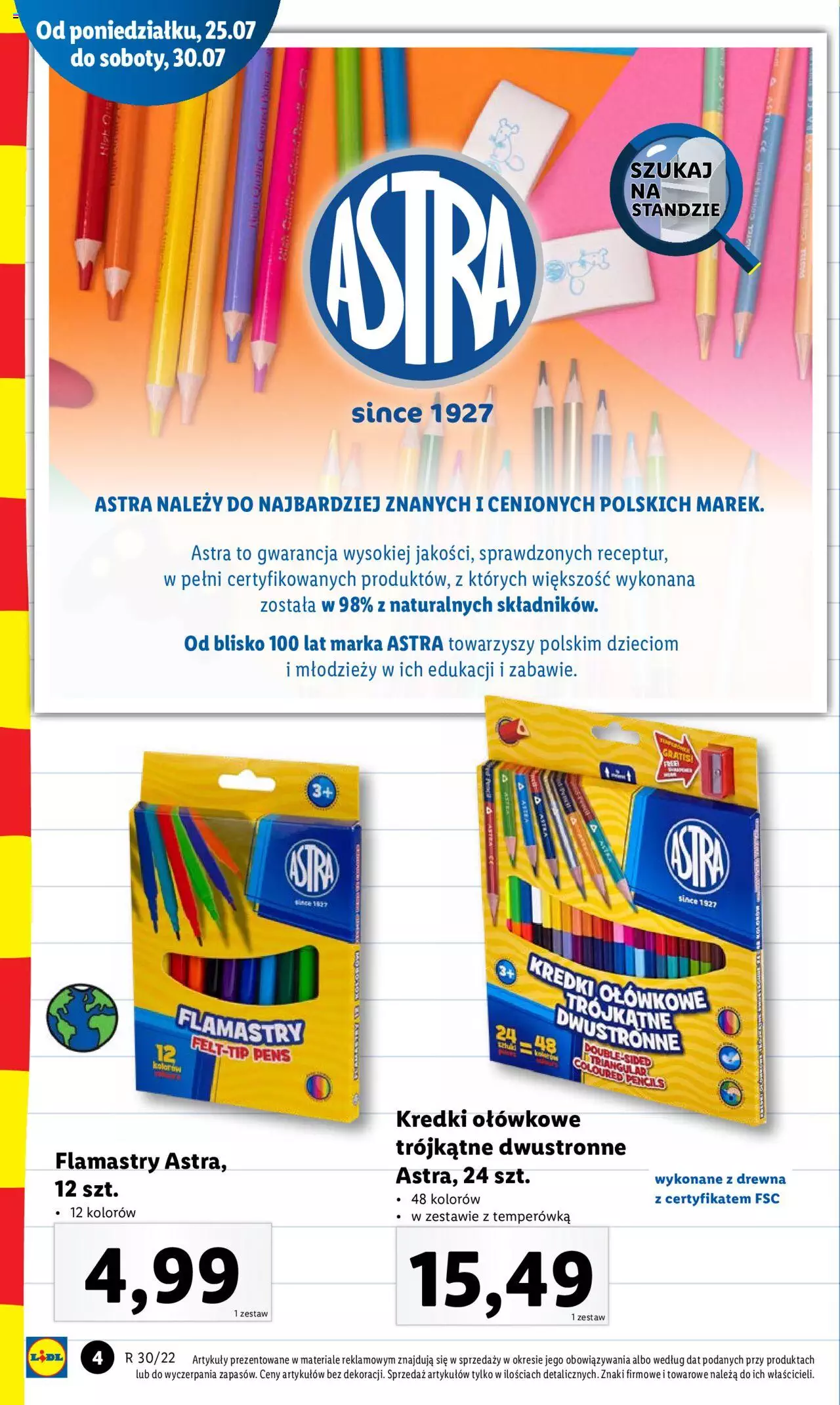 Lidl Katalog gazetka ważna od 25.07.2022 do 30.07.2022 strona 4