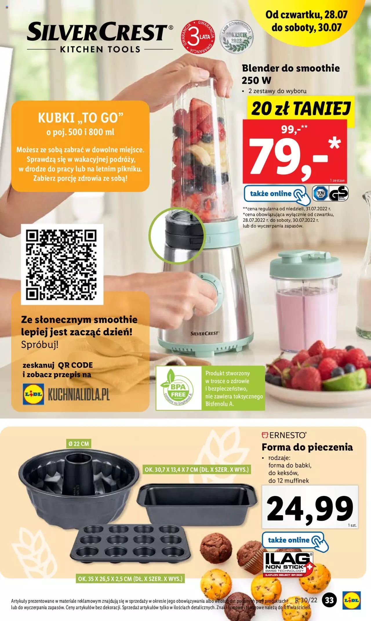 Lidl Katalog gazetka ważna od 25.07.2022 do 30.07.2022 strona 33