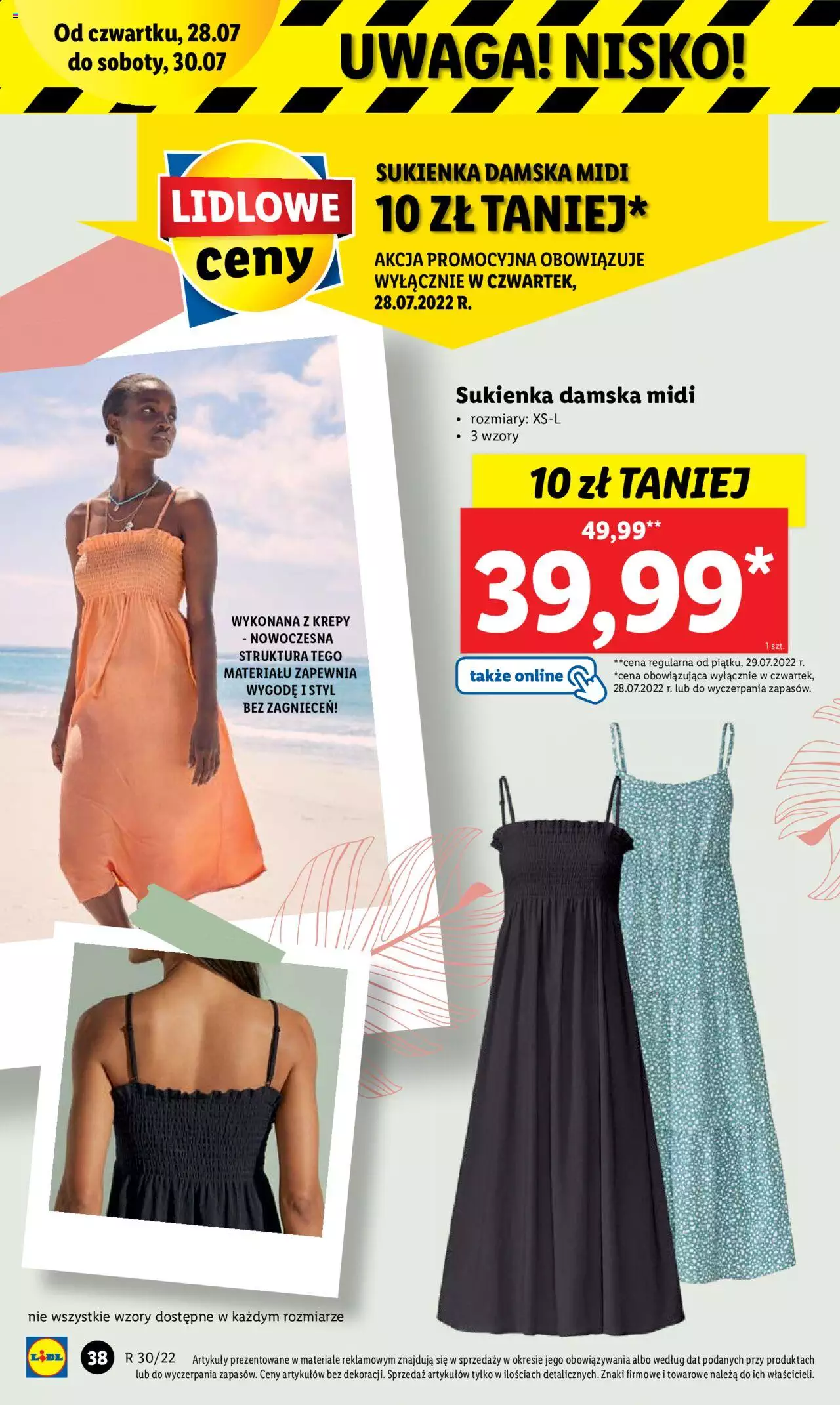 Lidl Katalog gazetka ważna od 25.07.2022 do 30.07.2022 strona 38