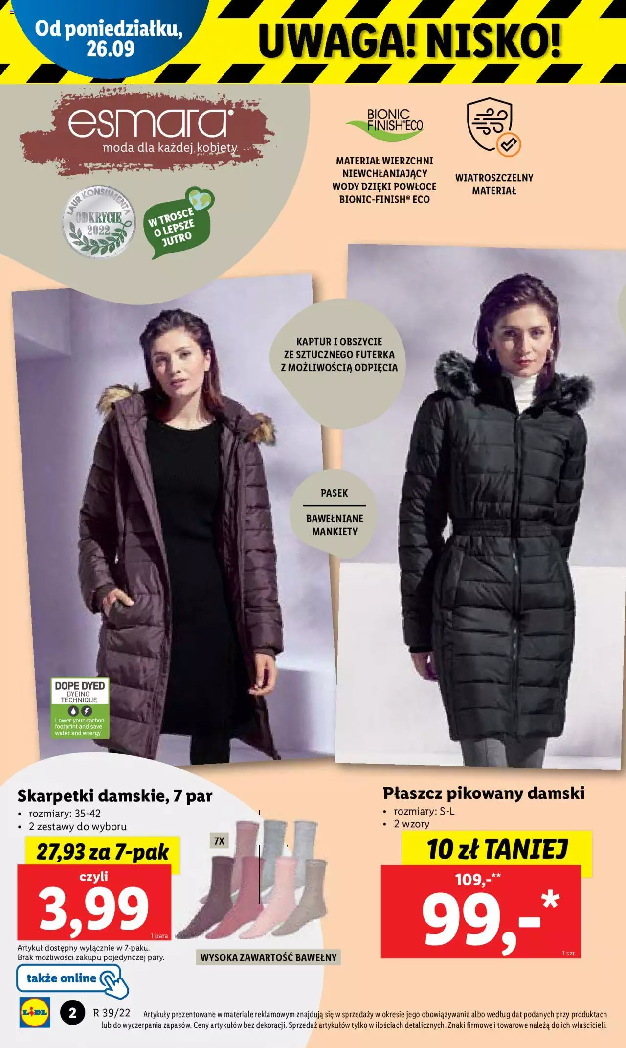 Lidl Katalog gazetka ważna od 26.09.2022 do 01.10.2022 strona 2