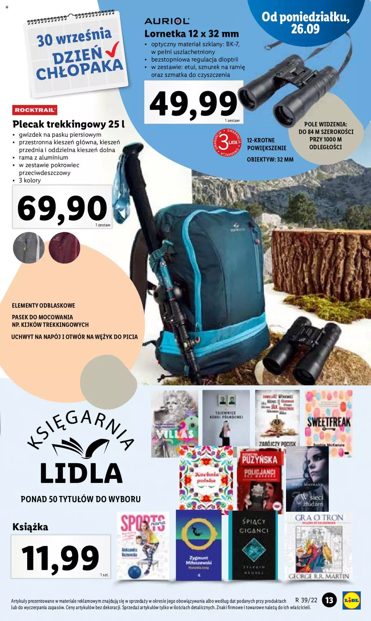 Lidl Katalog gazetka ważna od 26.09.2022 do 01.10.2022 strona 13