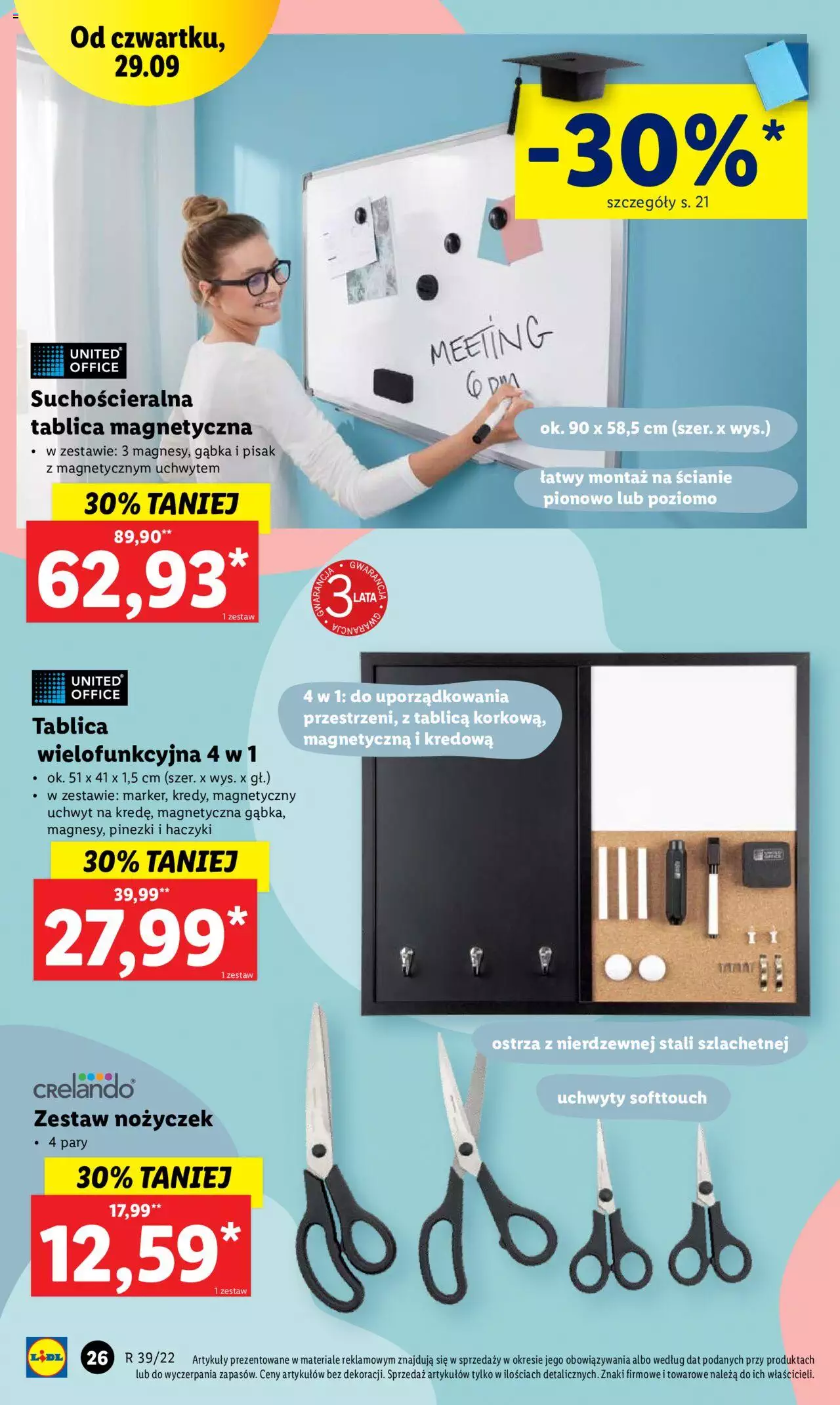 Lidl Katalog gazetka ważna od 26.09.2022 do 01.10.2022 strona 30
