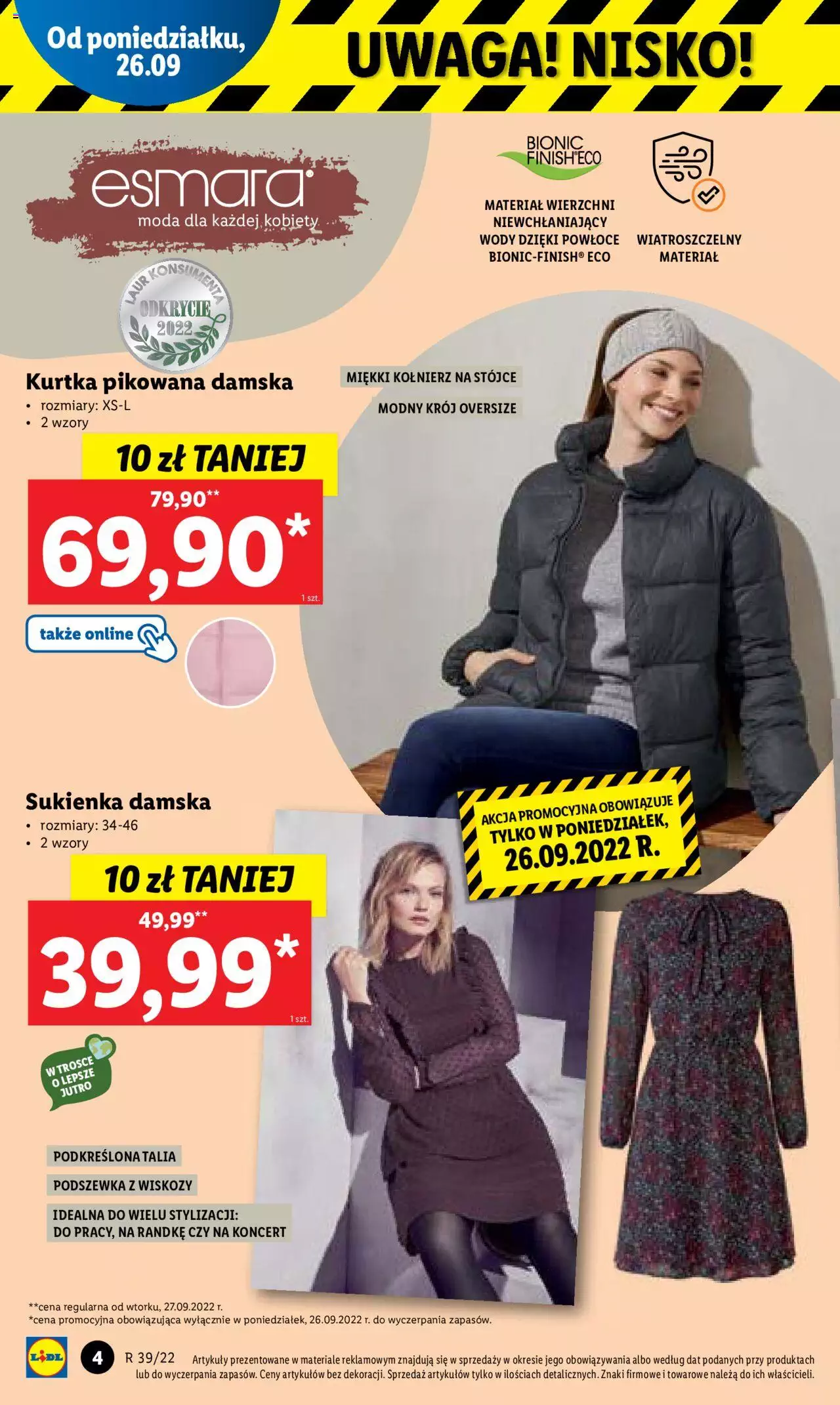 Lidl Katalog gazetka ważna od 26.09.2022 do 01.10.2022 strona 4
