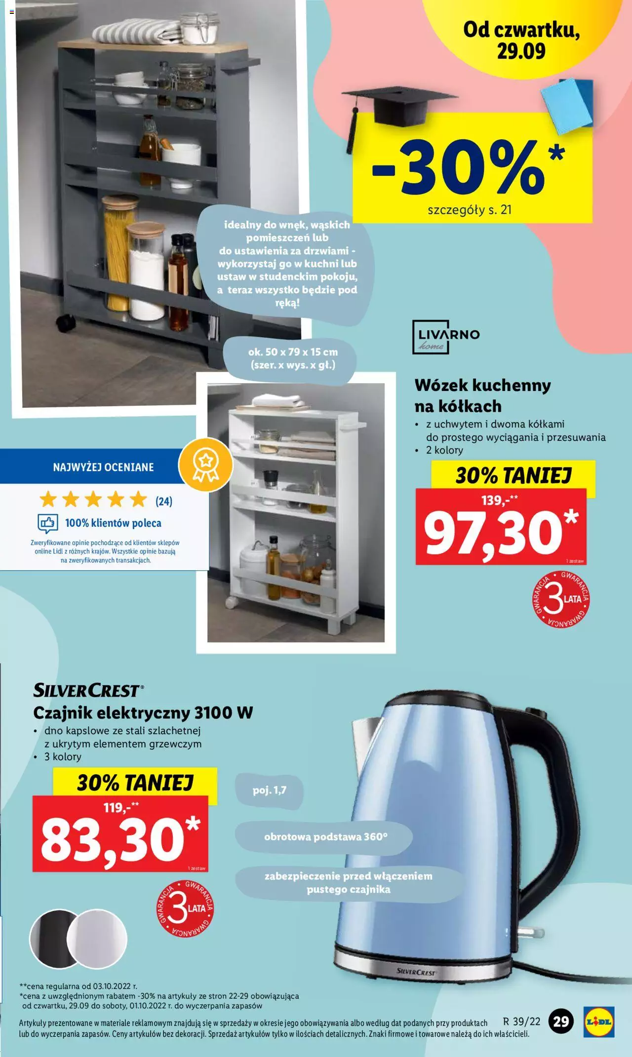 Lidl Katalog gazetka ważna od 26.09.2022 do 01.10.2022 strona 33