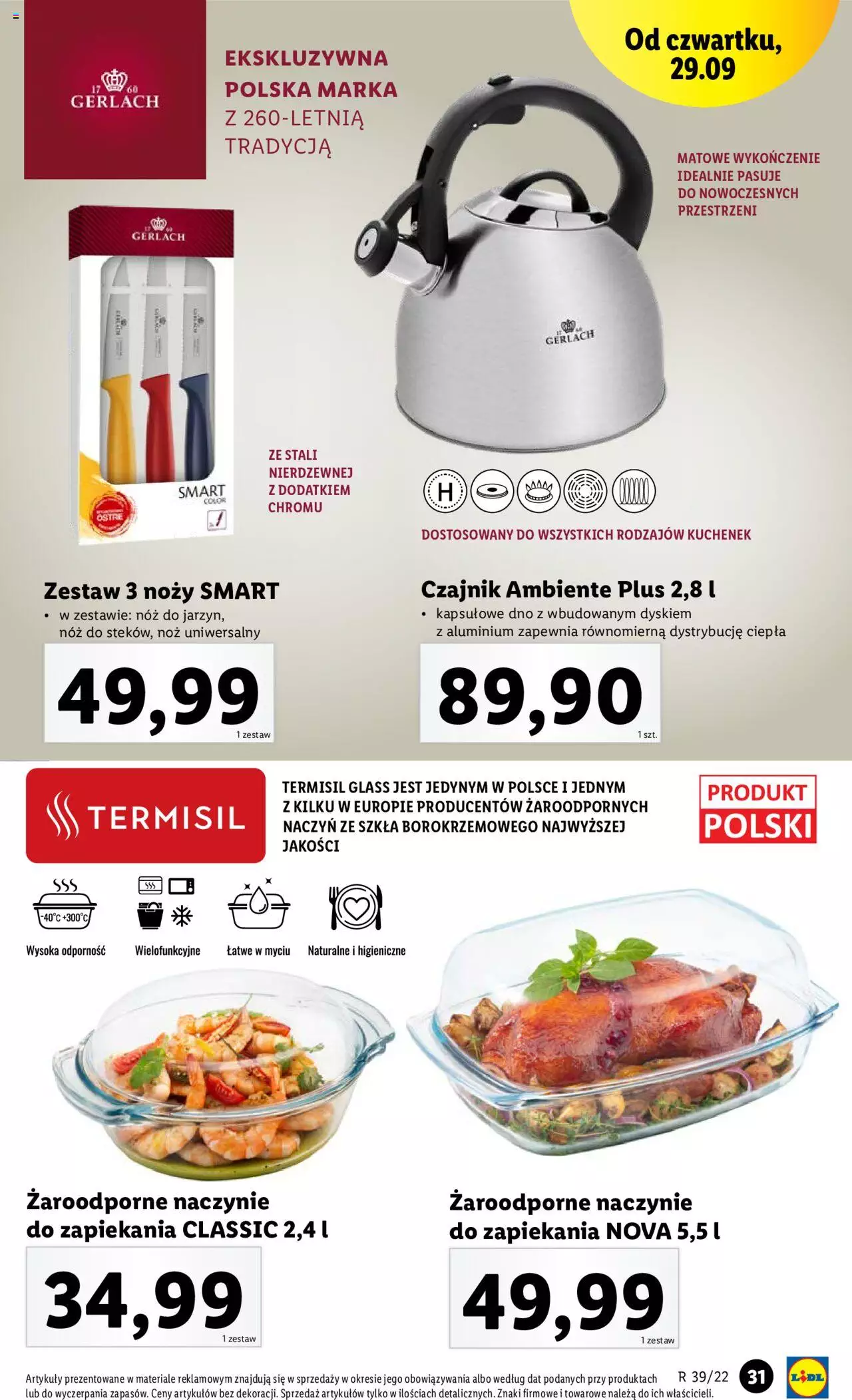 Lidl Katalog gazetka ważna od 26.09.2022 do 01.10.2022 strona 35