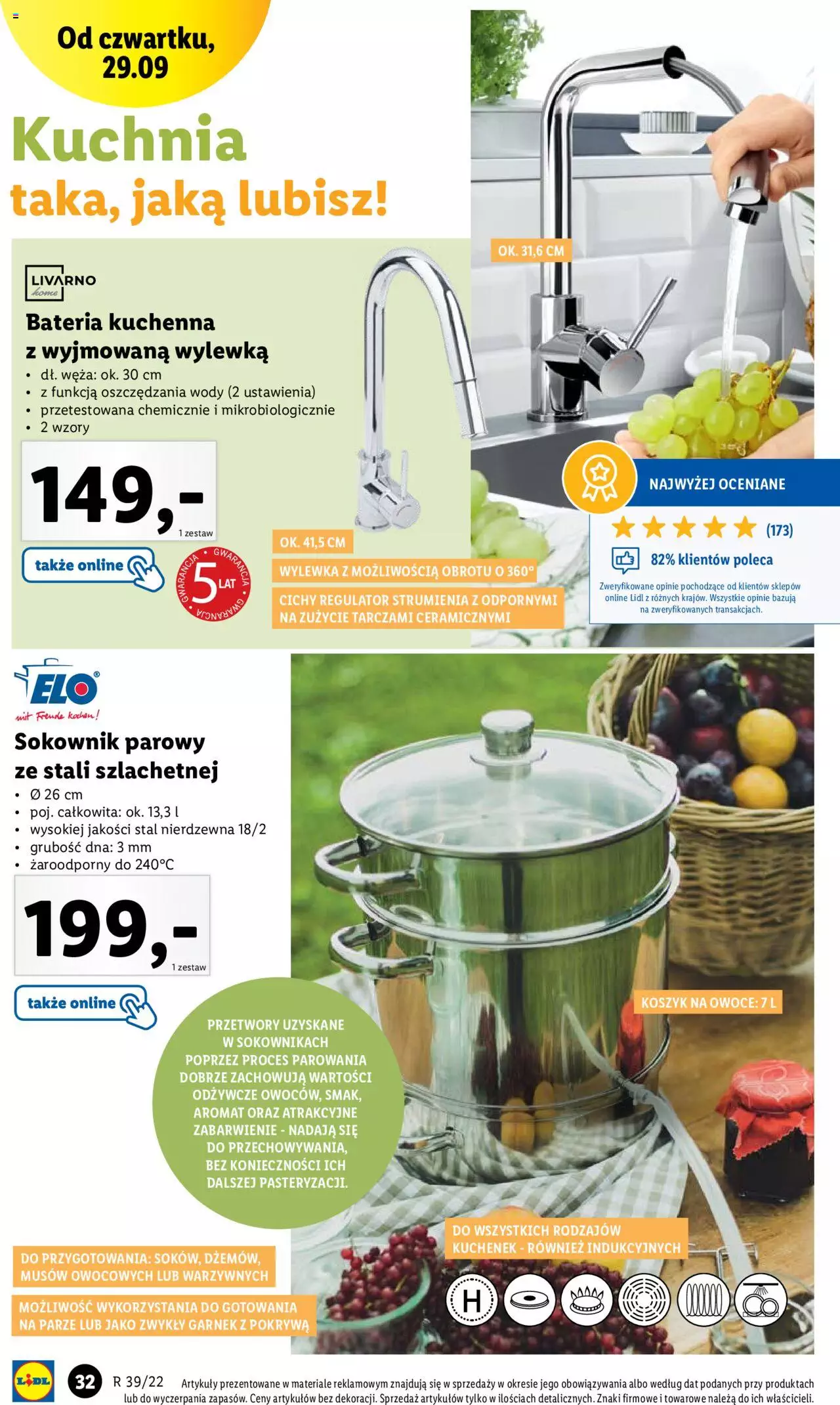 Lidl Katalog gazetka ważna od 26.09.2022 do 01.10.2022 strona 36