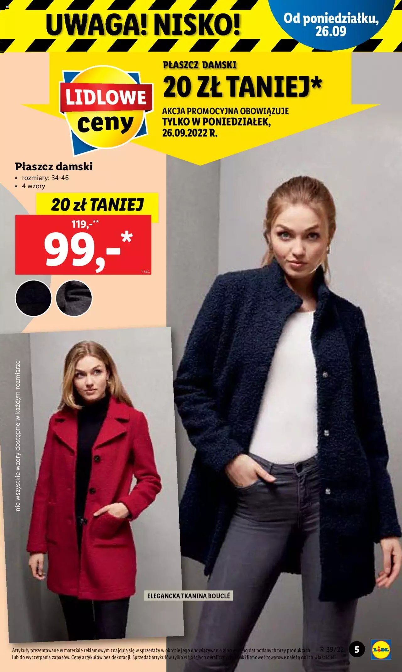 Lidl Katalog gazetka ważna od 26.09.2022 do 01.10.2022 strona 5